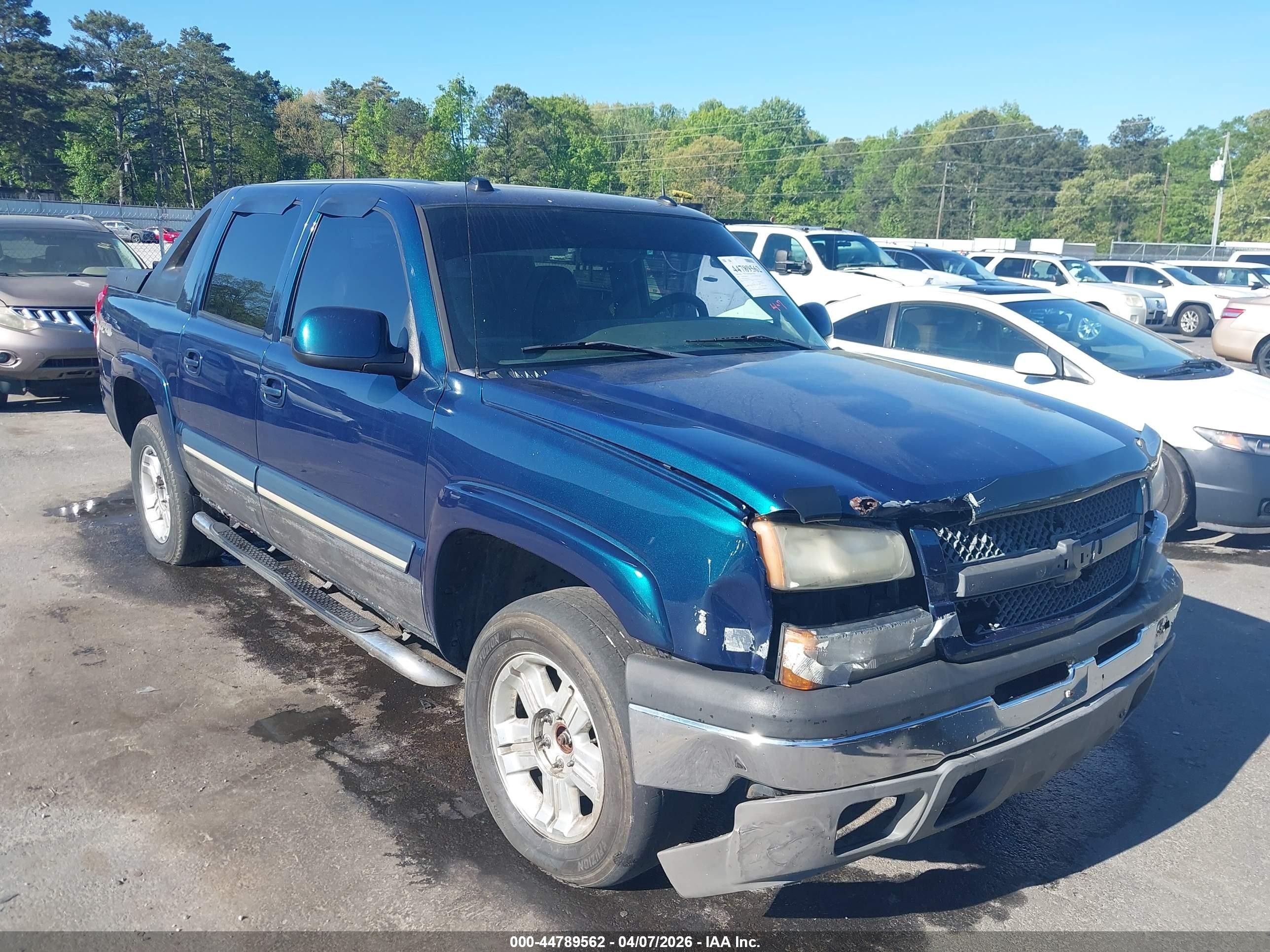 2005 Chevrolet Avalanche Z71, VIN 3GNEK12Z65G241718 — Normal wear
