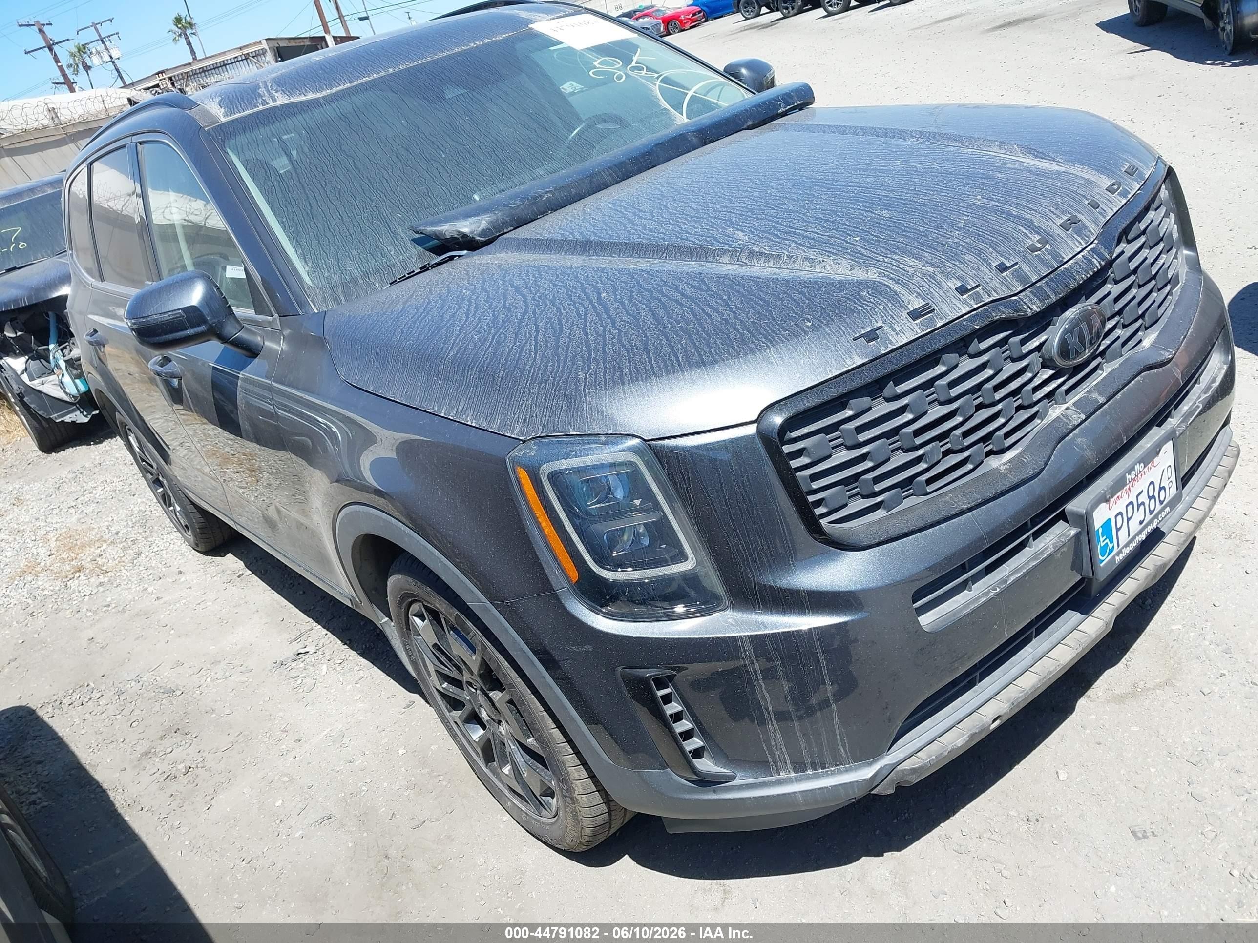2021 Kia Telluride EX, VIN 5XYP3DHC8MG111908 — Fresh water flood