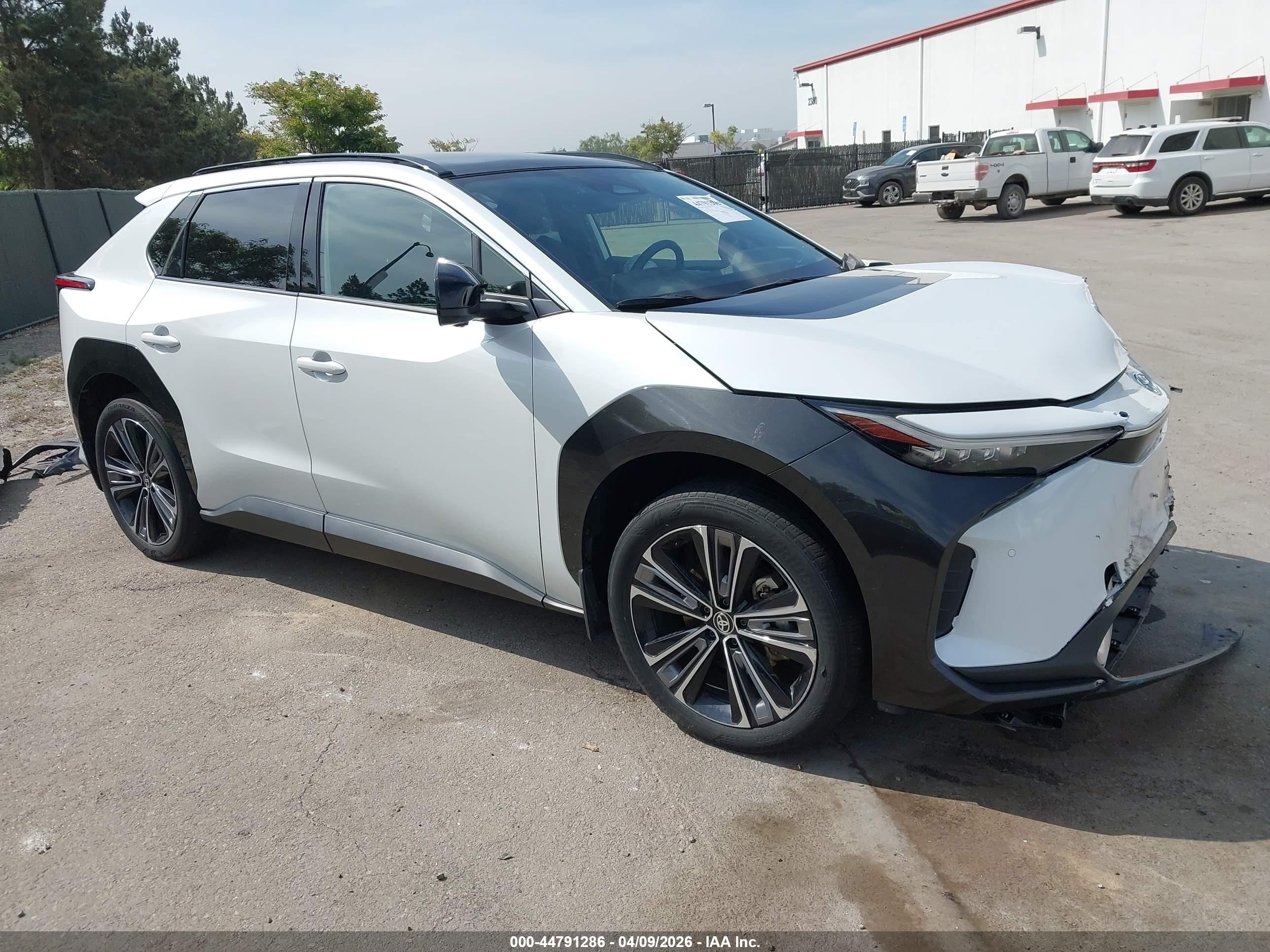 2023 Toyota bZ4X Limited, VIN JTMAAAAA2PA002996 — Front end