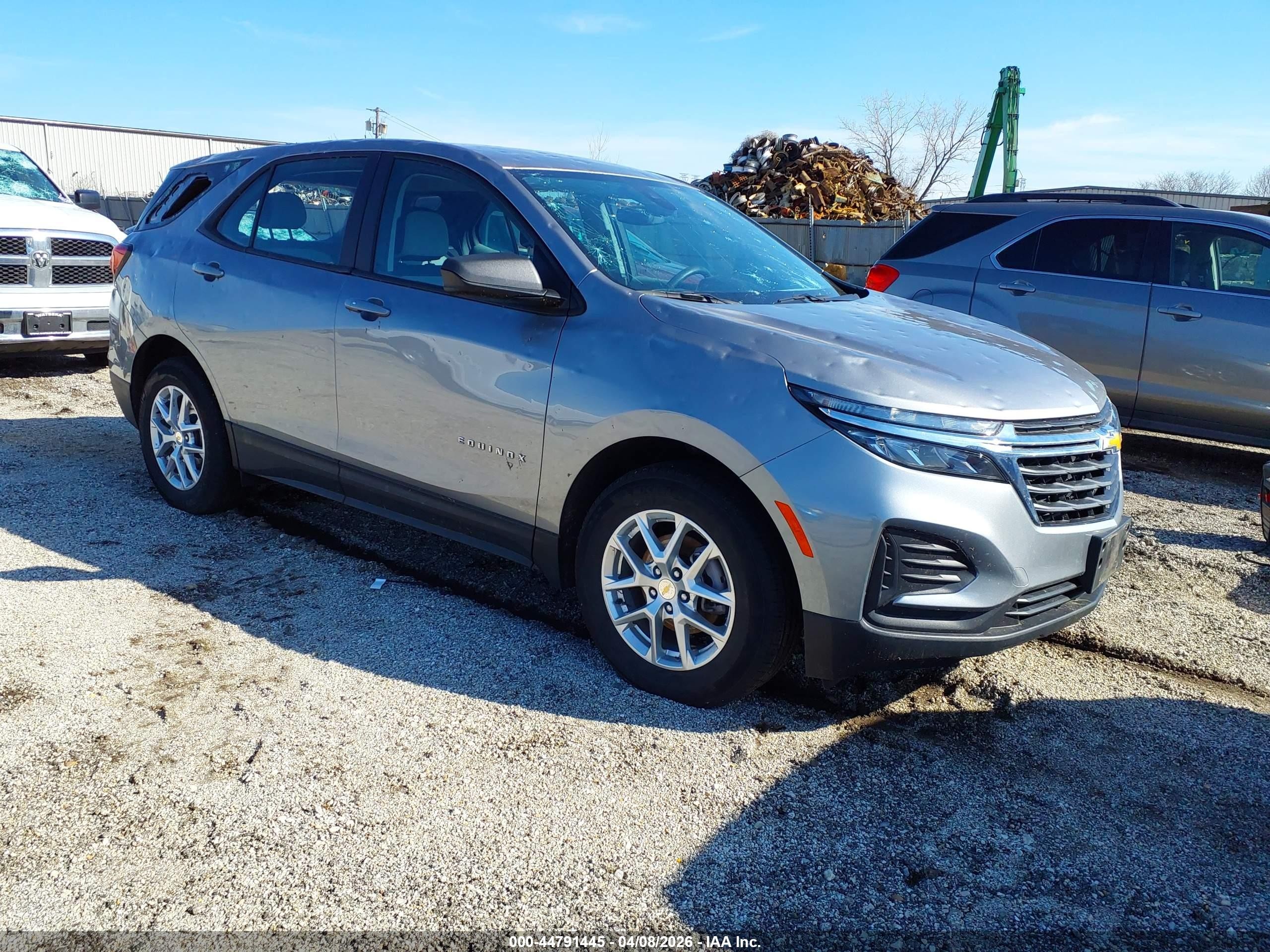 2023 Chevrolet Equinox LS, VIN 3GNAXHEG4PL271720 — Hail