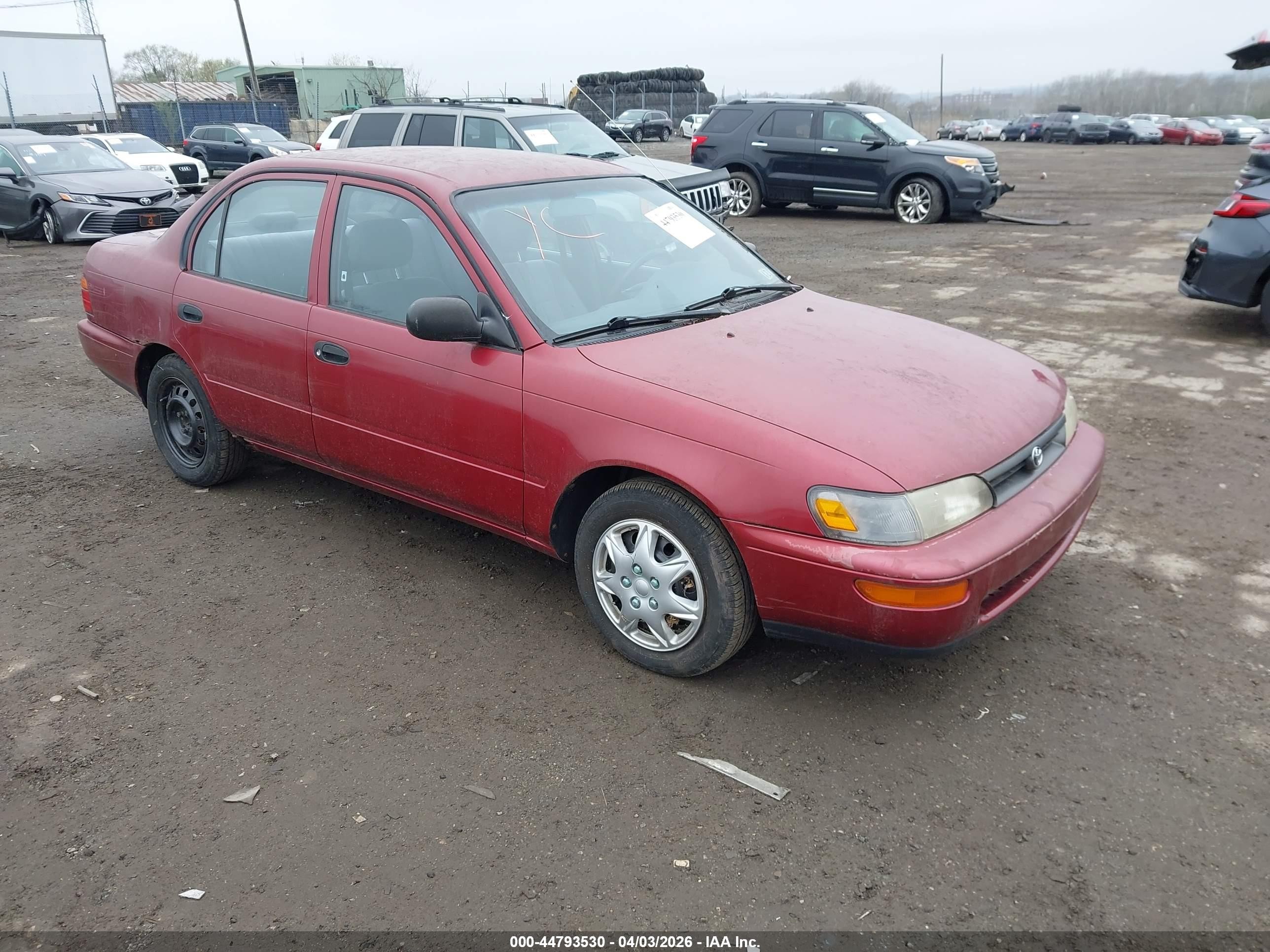 1995 Toyota Corolla, VIN JT2AE04B5S0128053 — Normal wear