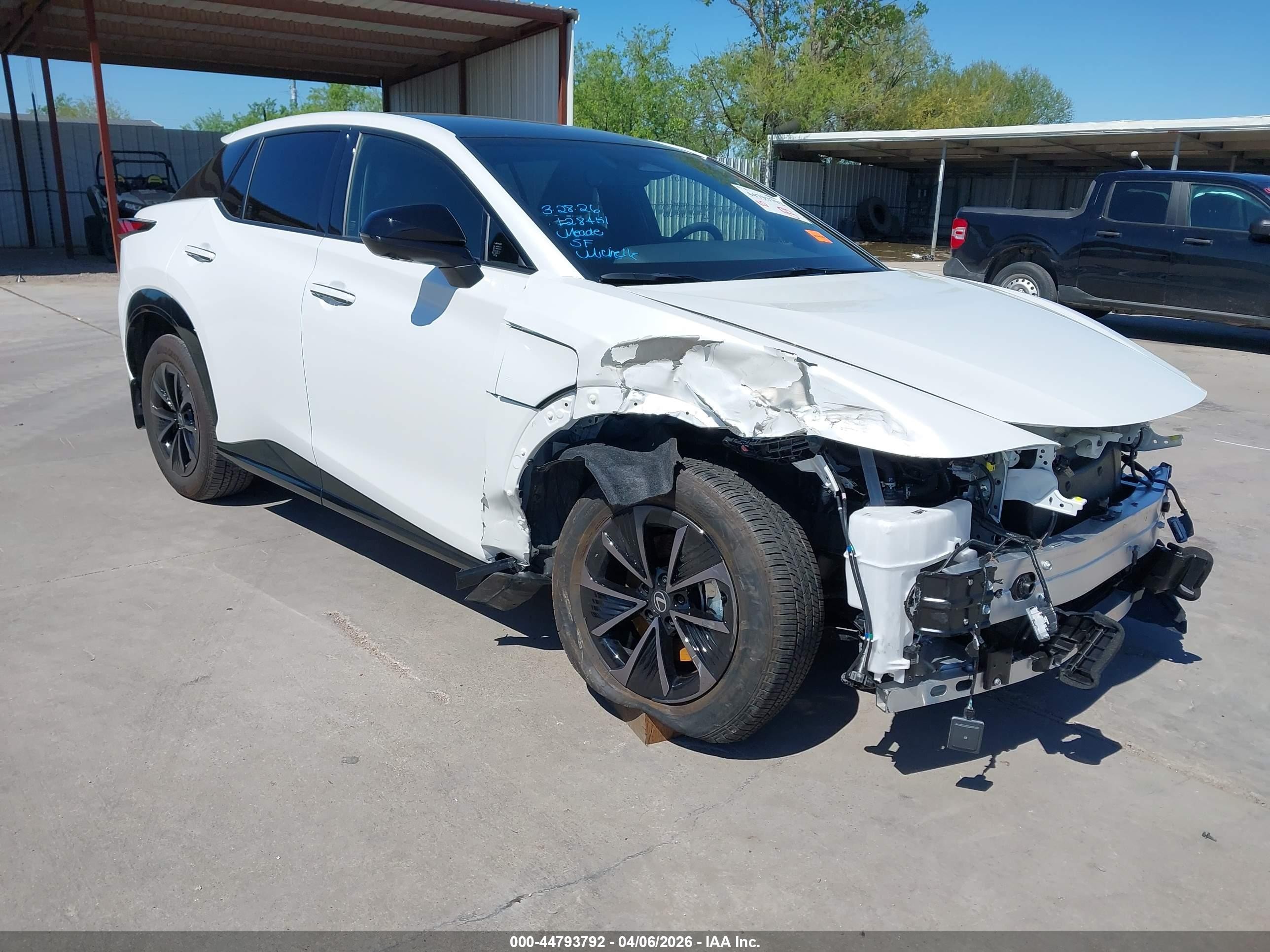 2026 Lexus RZ, VIN JTJBDADB8TA000497 — Front end