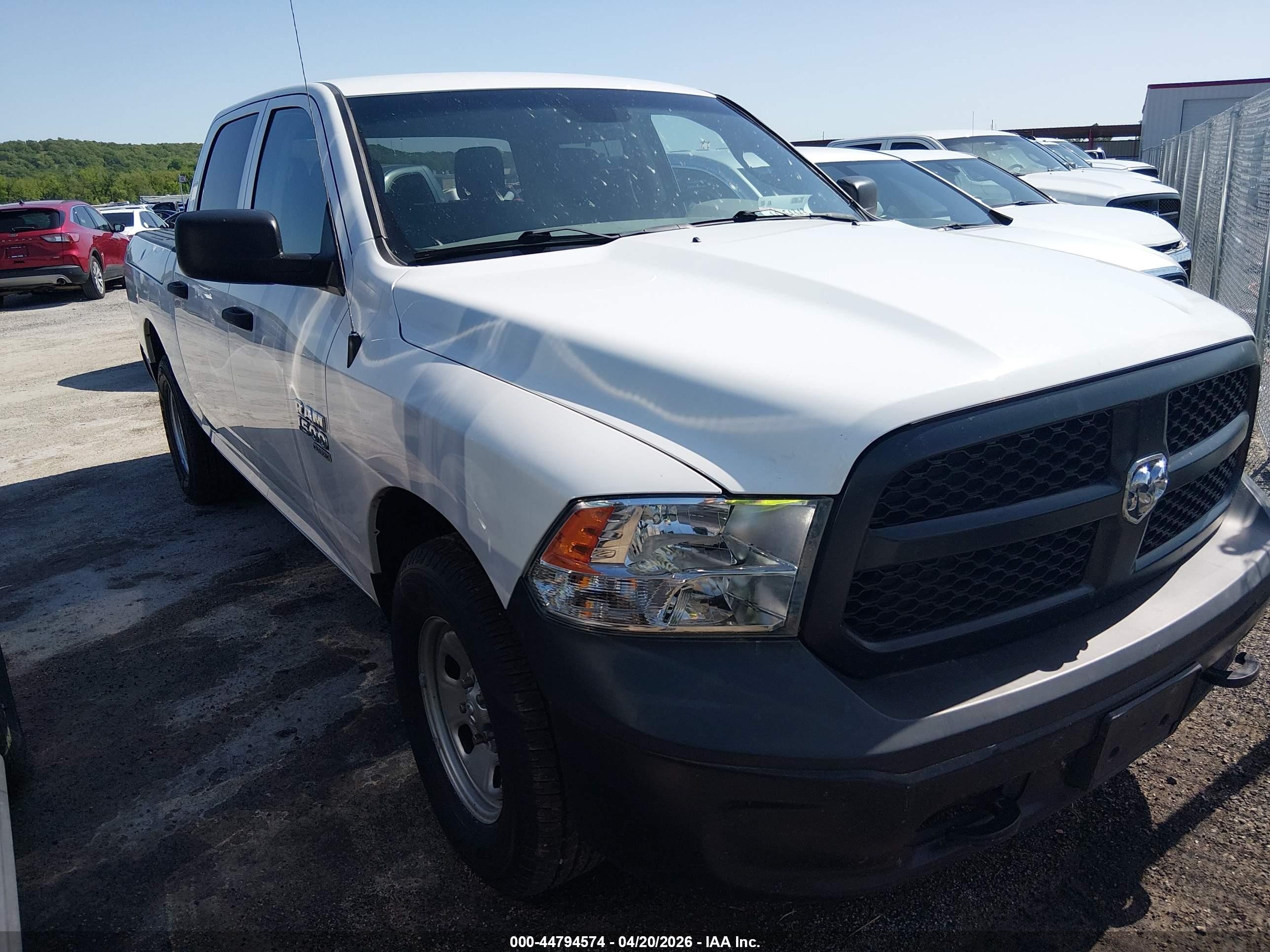 2020 Ram 1500 Tradesman, VIN 1C6RR7KG6LS157757 — Rear end