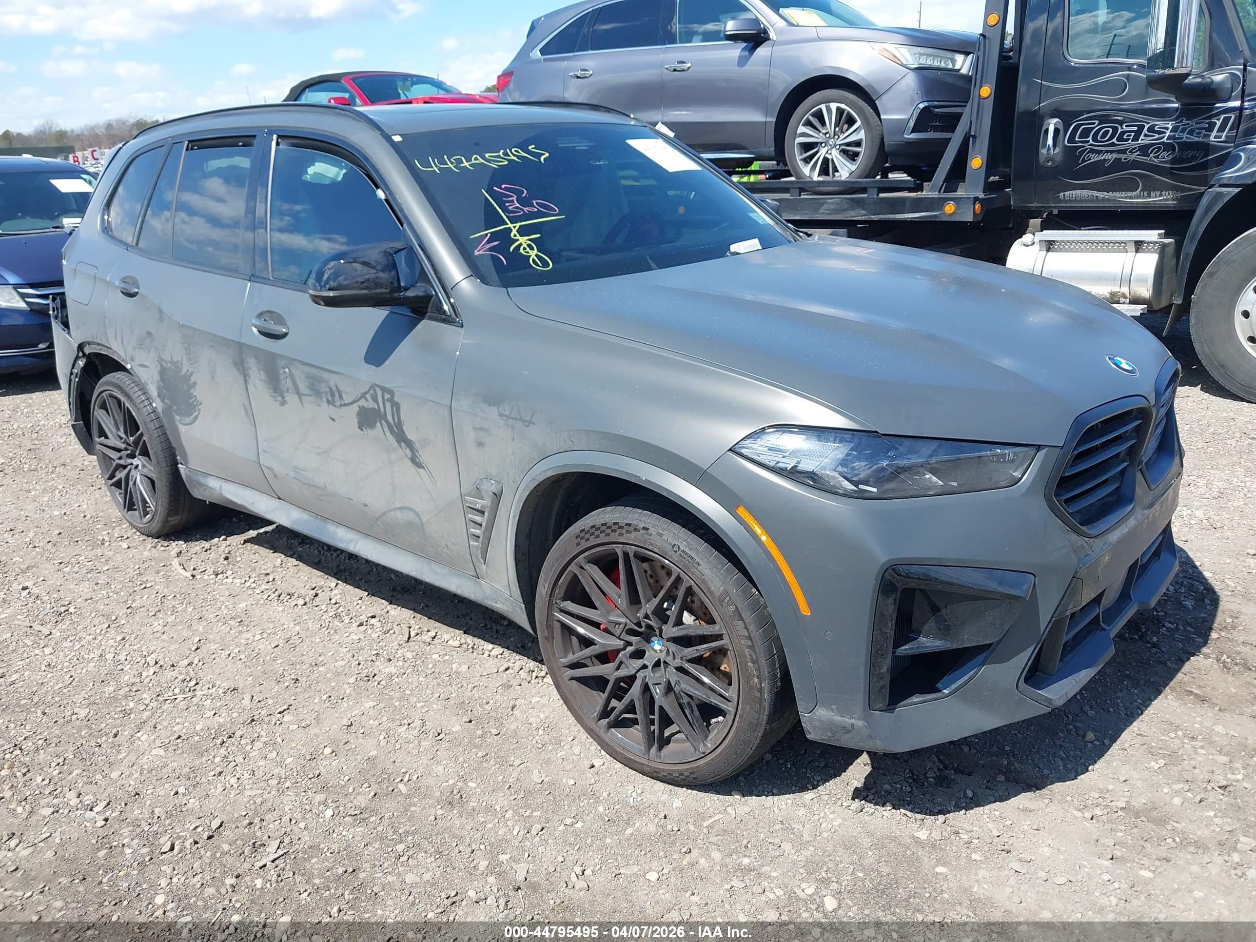 2025 BMW X5 M Competition, VIN 5YM13ET08S9Y96218 — Rear end
