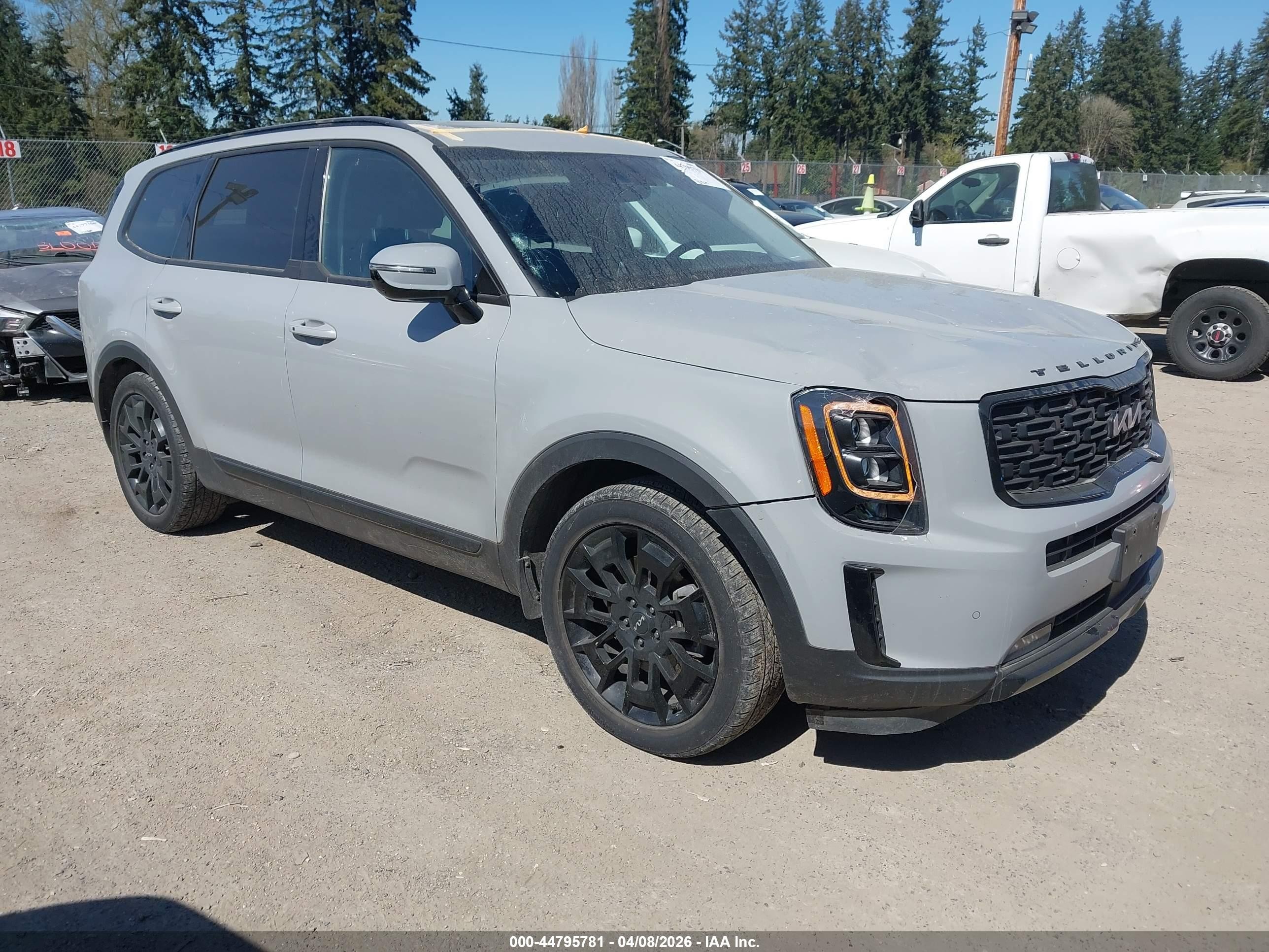2022 Kia Telluride SX, VIN 5XYP5DHC9NG220499 — Front end