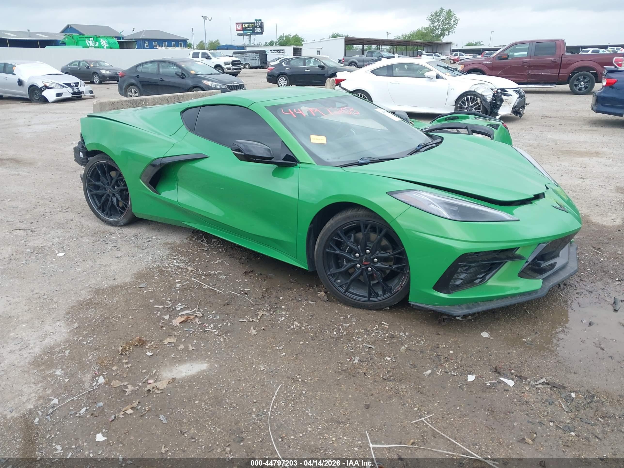 2026 Chevrolet Corvette 1LT, VIN 1G1YA2D46T5102105 — Rear end