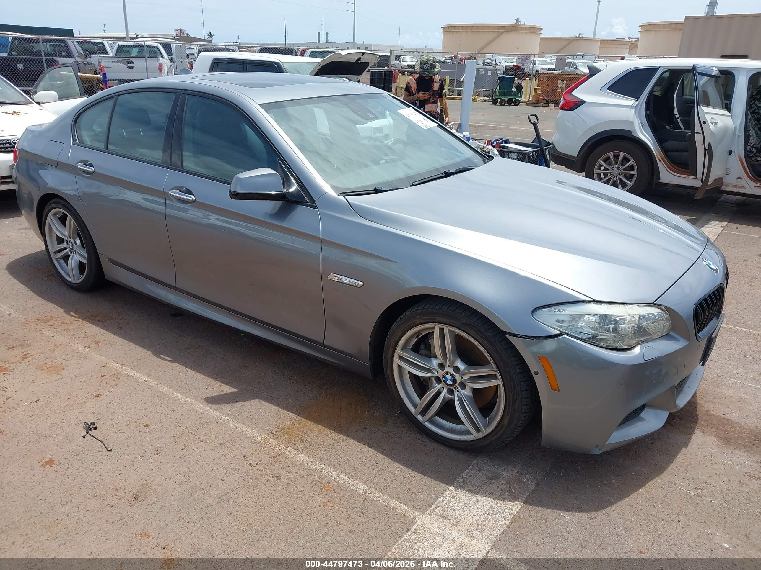 2012 BMW 5 Series 550i, VIN WBAFR9C50CDV58677 — Water / flood