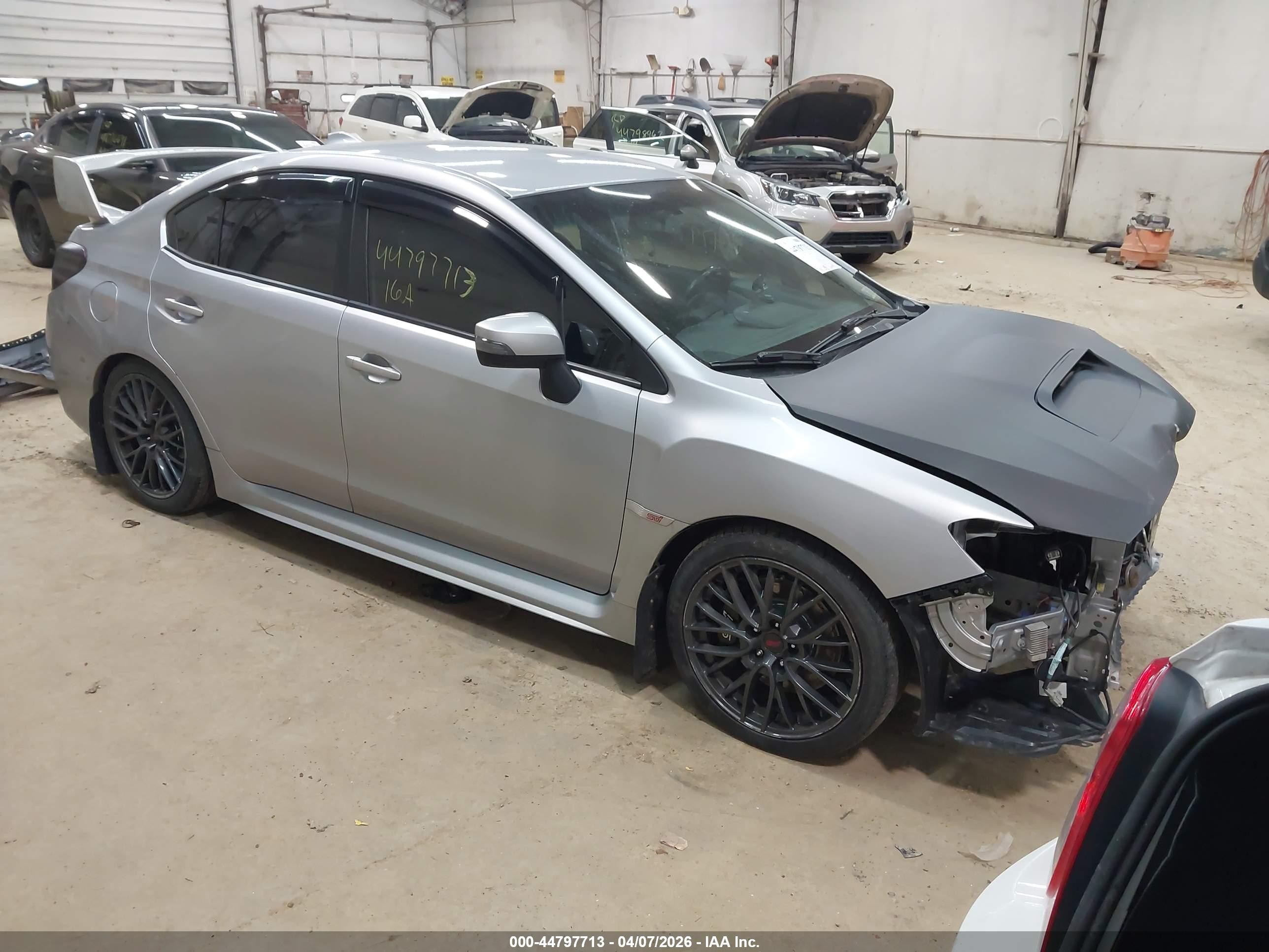 2016 Subaru WRX STI, VIN JF1VA2V61G9833877 — Frame damage