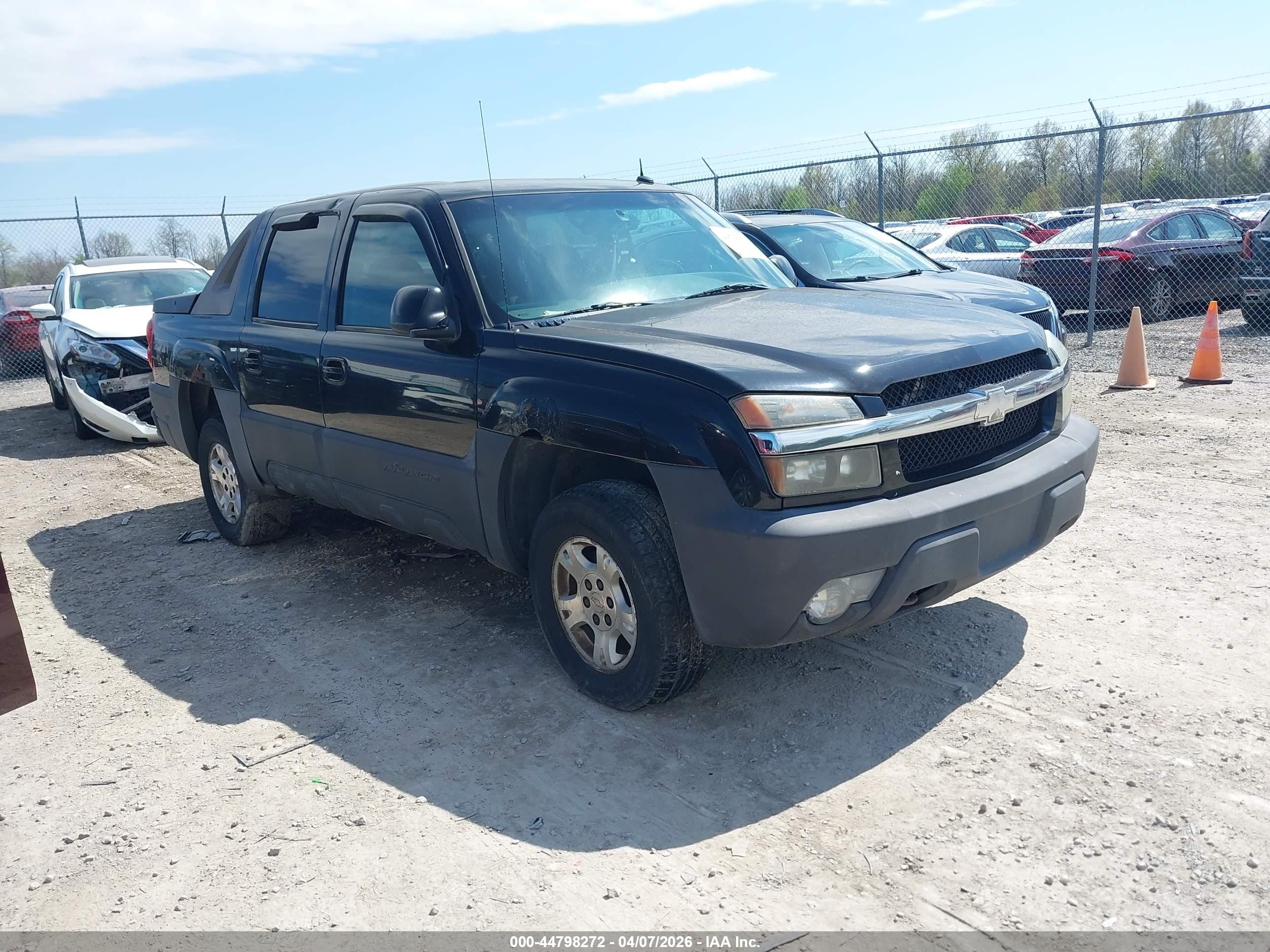 2003 Chevrolet Avalanche, VIN 3GNEK13T73G116587 — Normal wear
