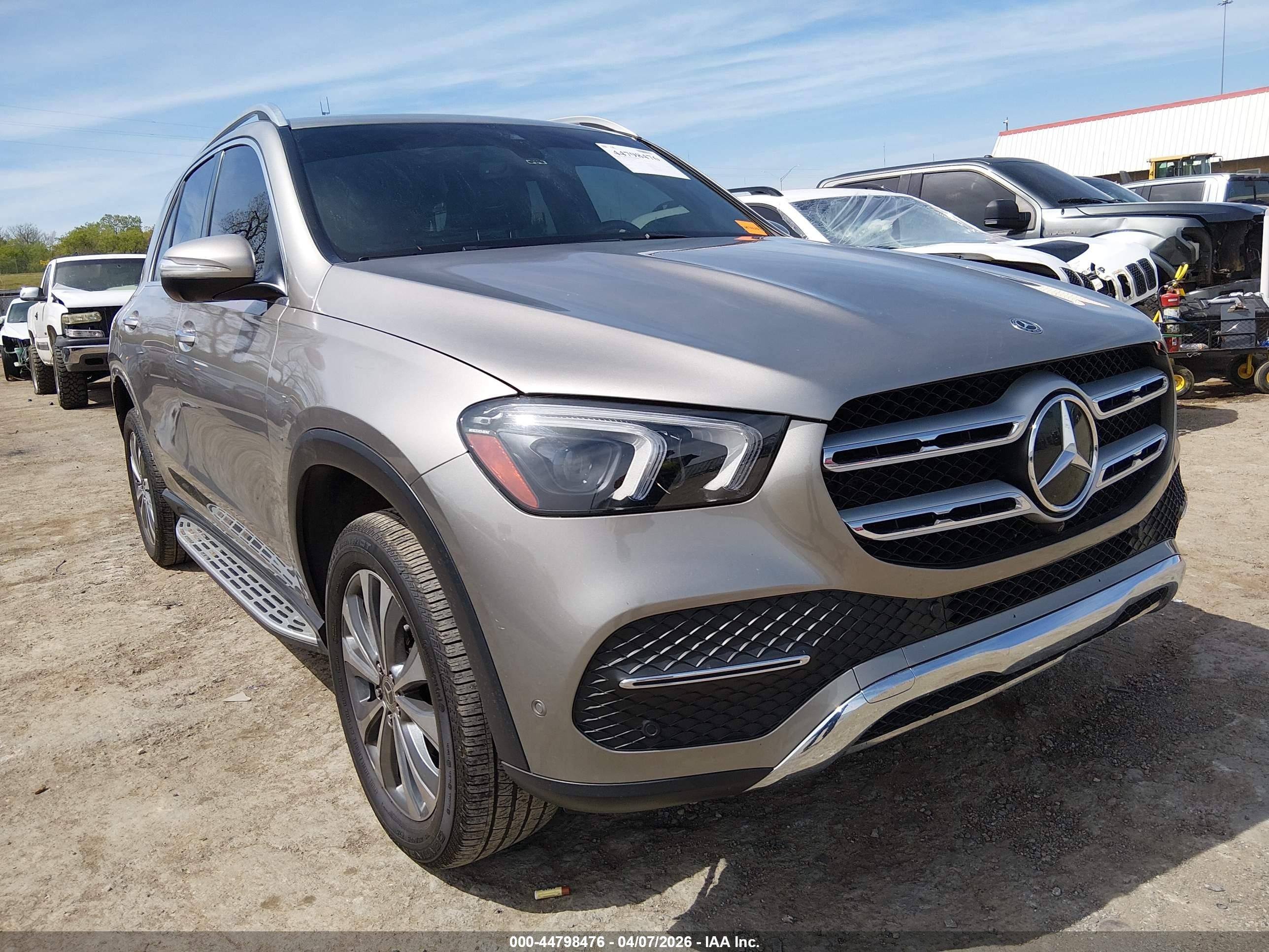 2020 Mercedes-Benz GLE 350, VIN 4JGFB4KB9LA052022 — Rear end