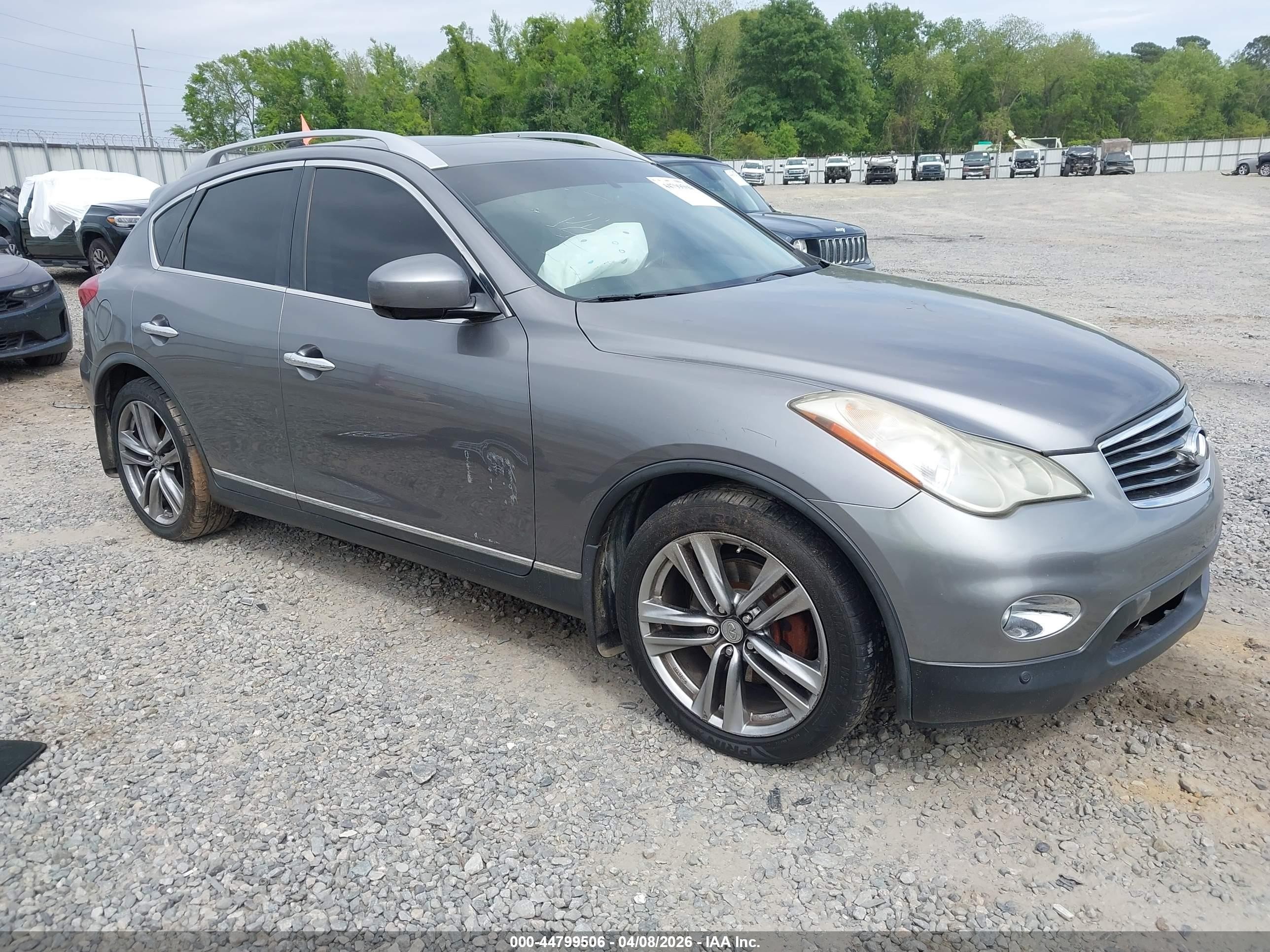 2013 Infiniti EX Journey, VIN JN1BJ0HRXDM480834 — Side