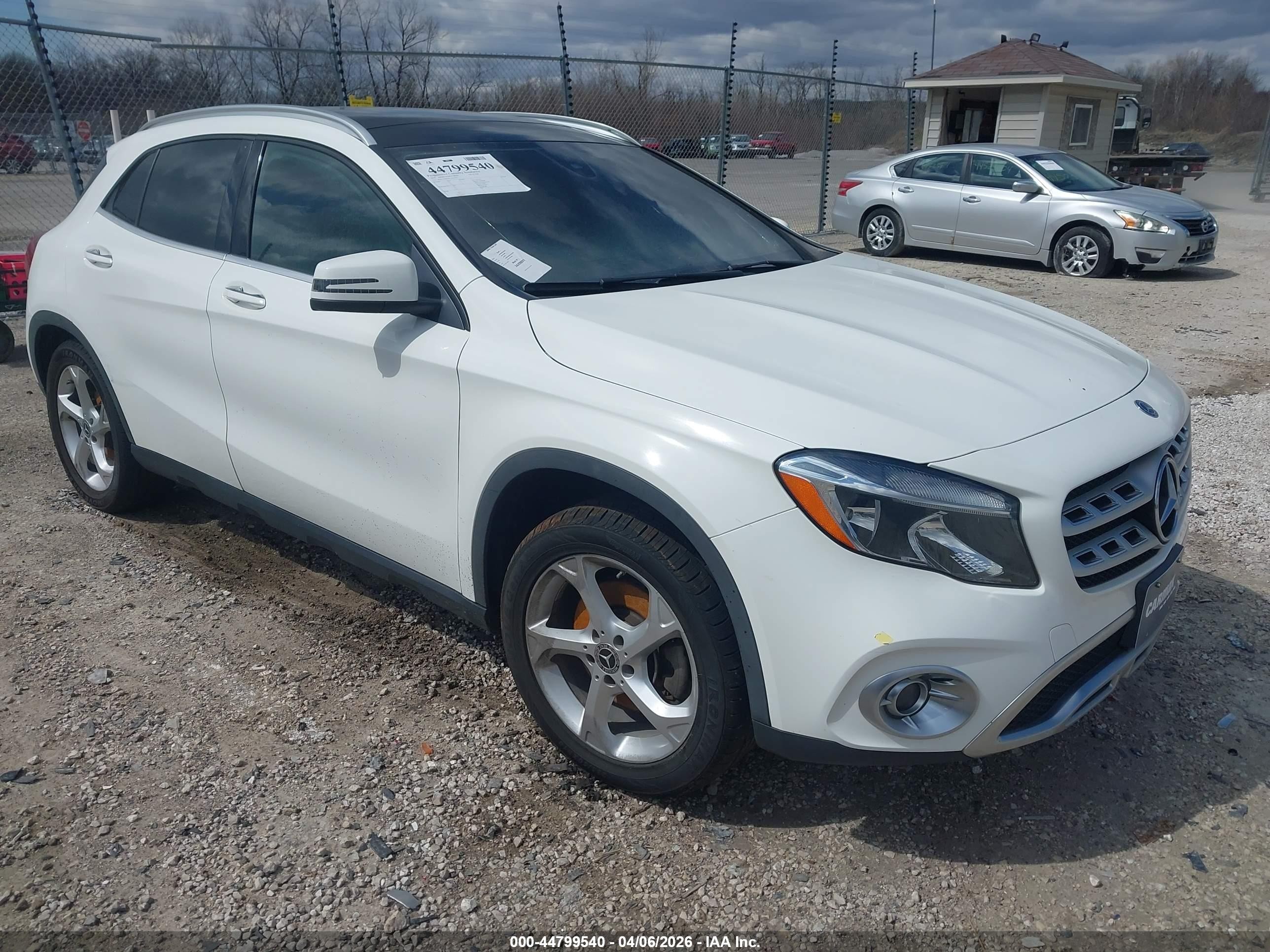 2020 Mercedes-Benz GLA 250, VIN WDCTG4GB5LU025913 — Interior fire