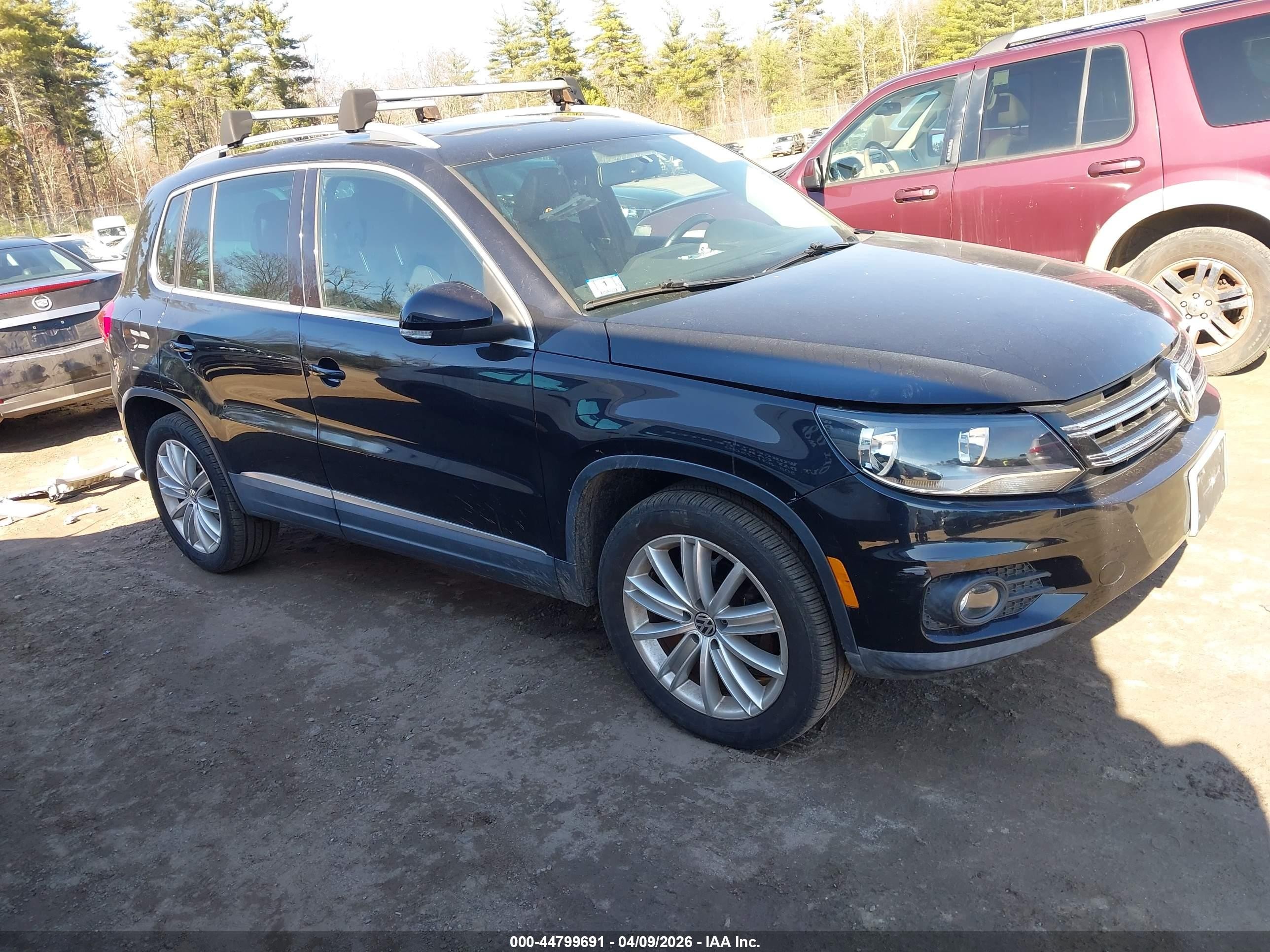 2012 Volkswagen Tiguan S, VIN WVGBV7AX2CW591203 — Fresh water flood
