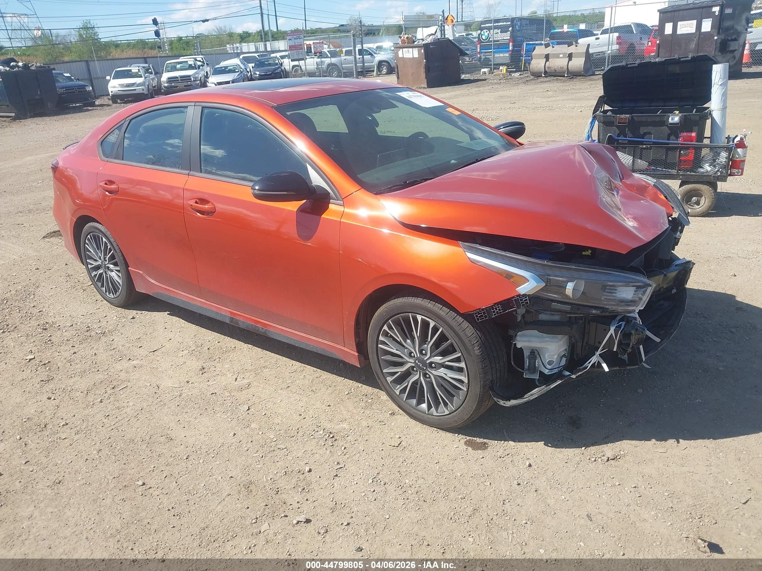 2023 Kia Forte GT-Line, VIN 3KPF54AD0PE556167 — Front end