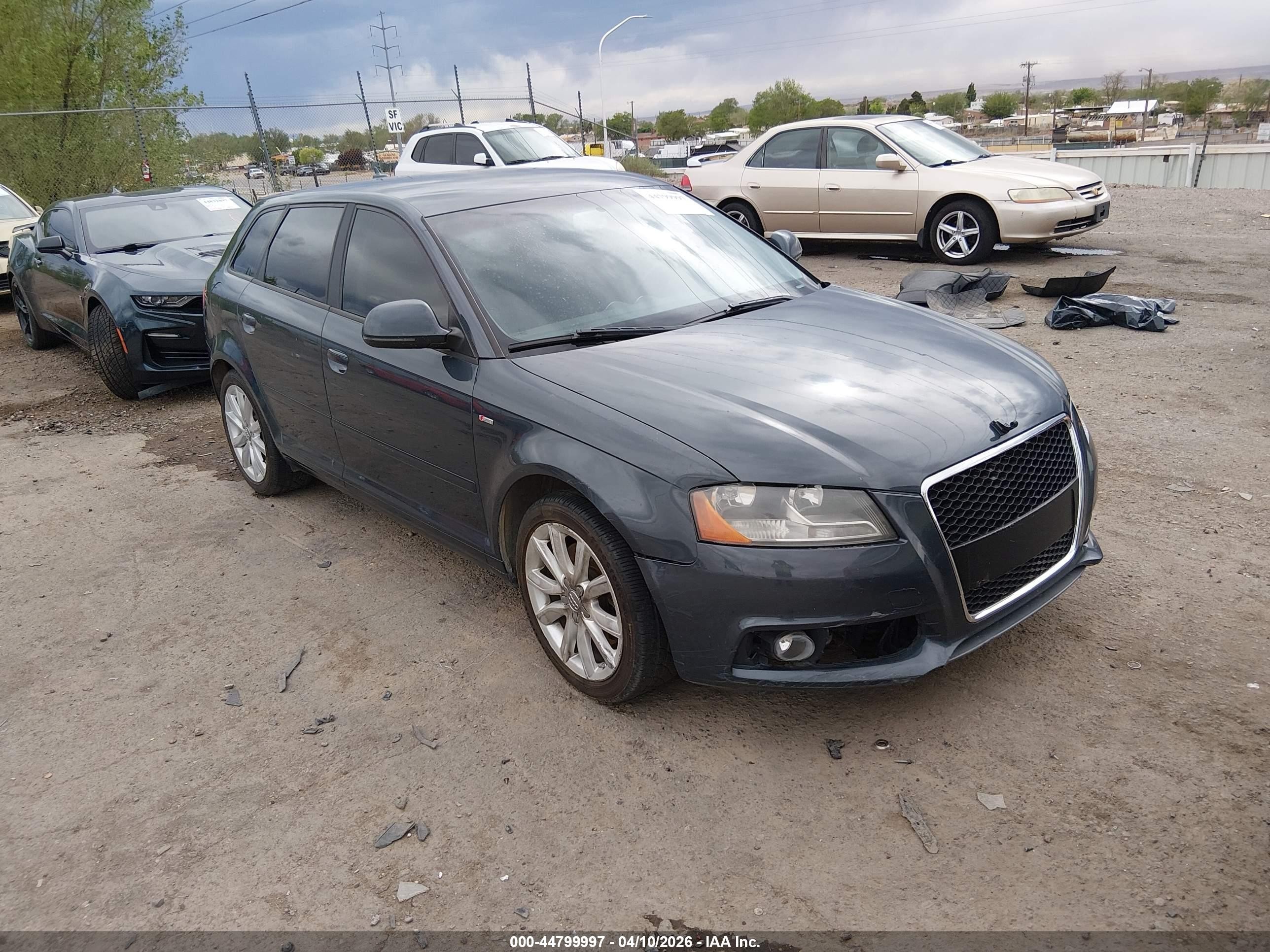 2010 Audi A3 Premium, VIN WAUBEAFMXAA115675 — Rear end