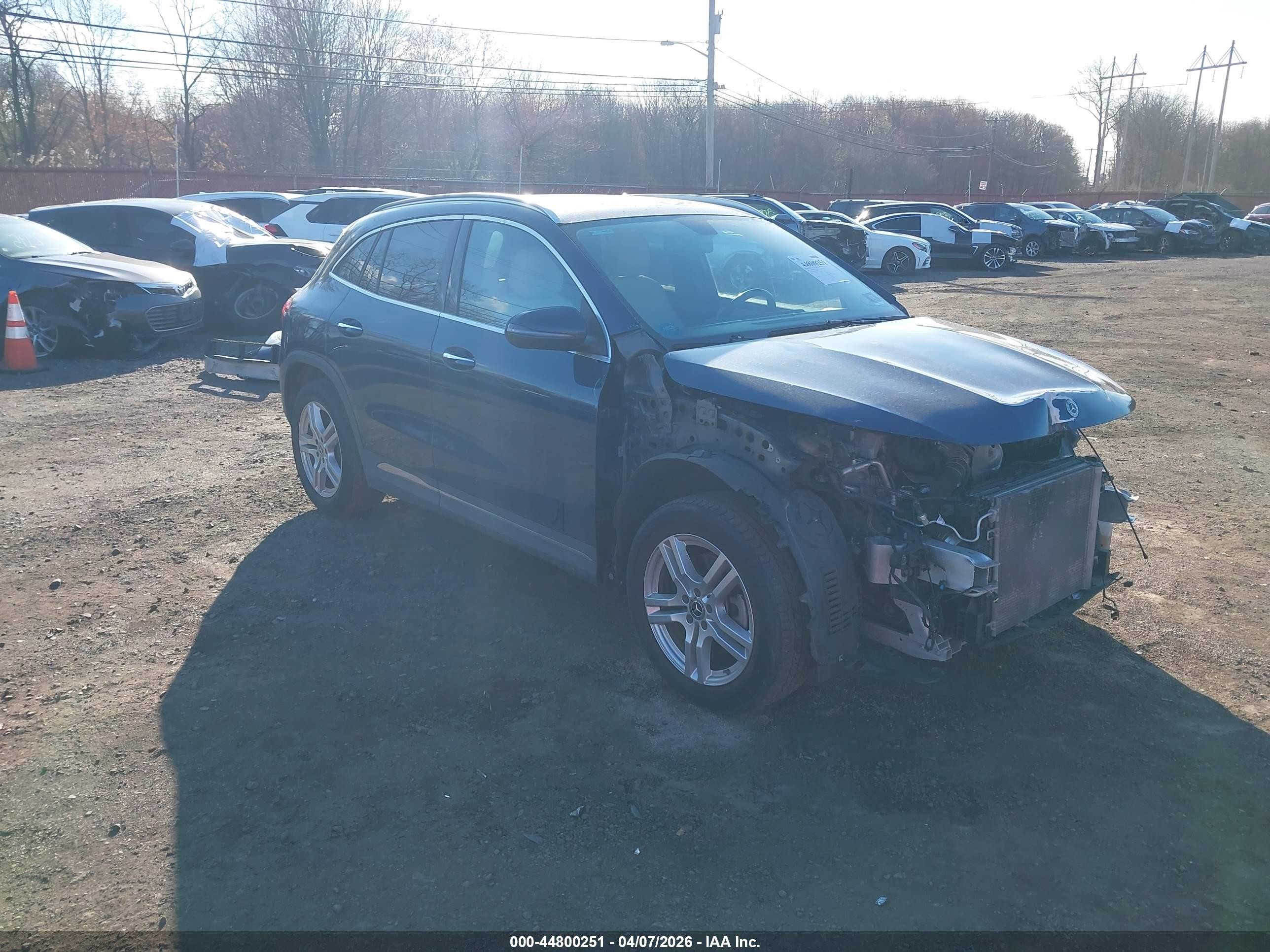 2021 Mercedes-Benz GLA 250, VIN W1N4N4HB9MJ260681 — Front end