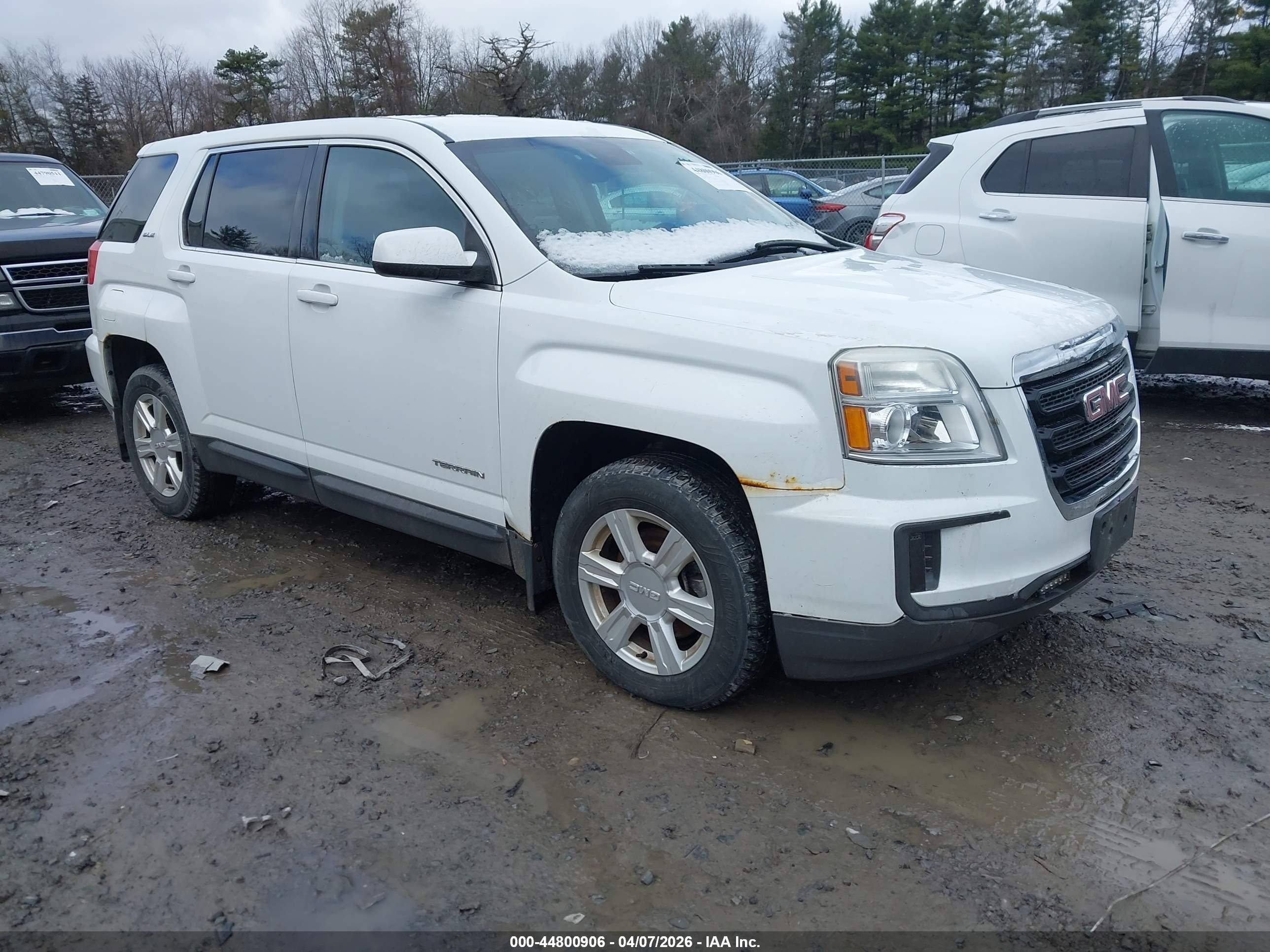 2016 GMC Terrain SLE, VIN 2GKFLSEK4G6129565 — Normal wear