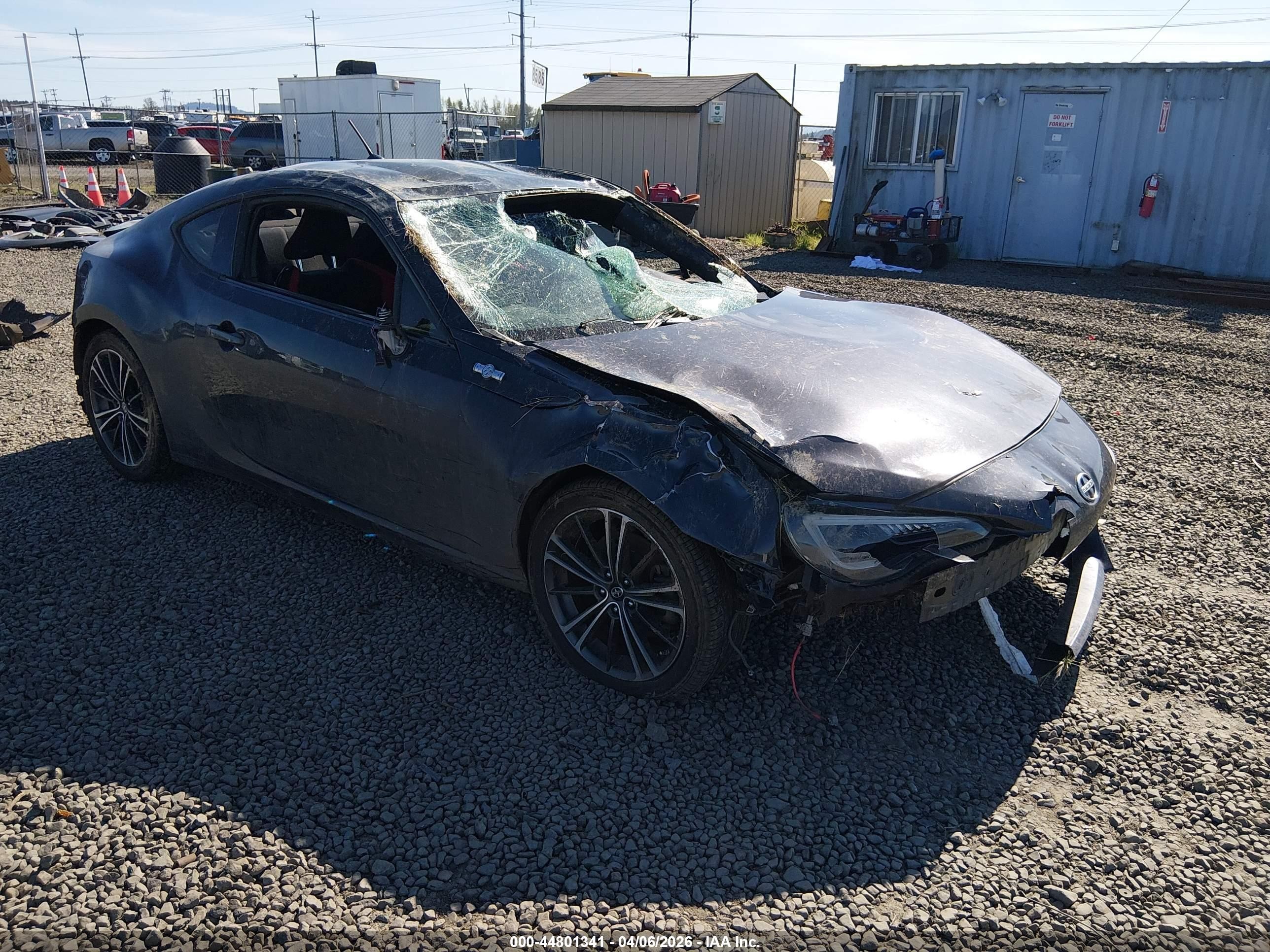 2013 Scion FR-S, VIN JF1ZNAA14D1727976 — Опрокидывание