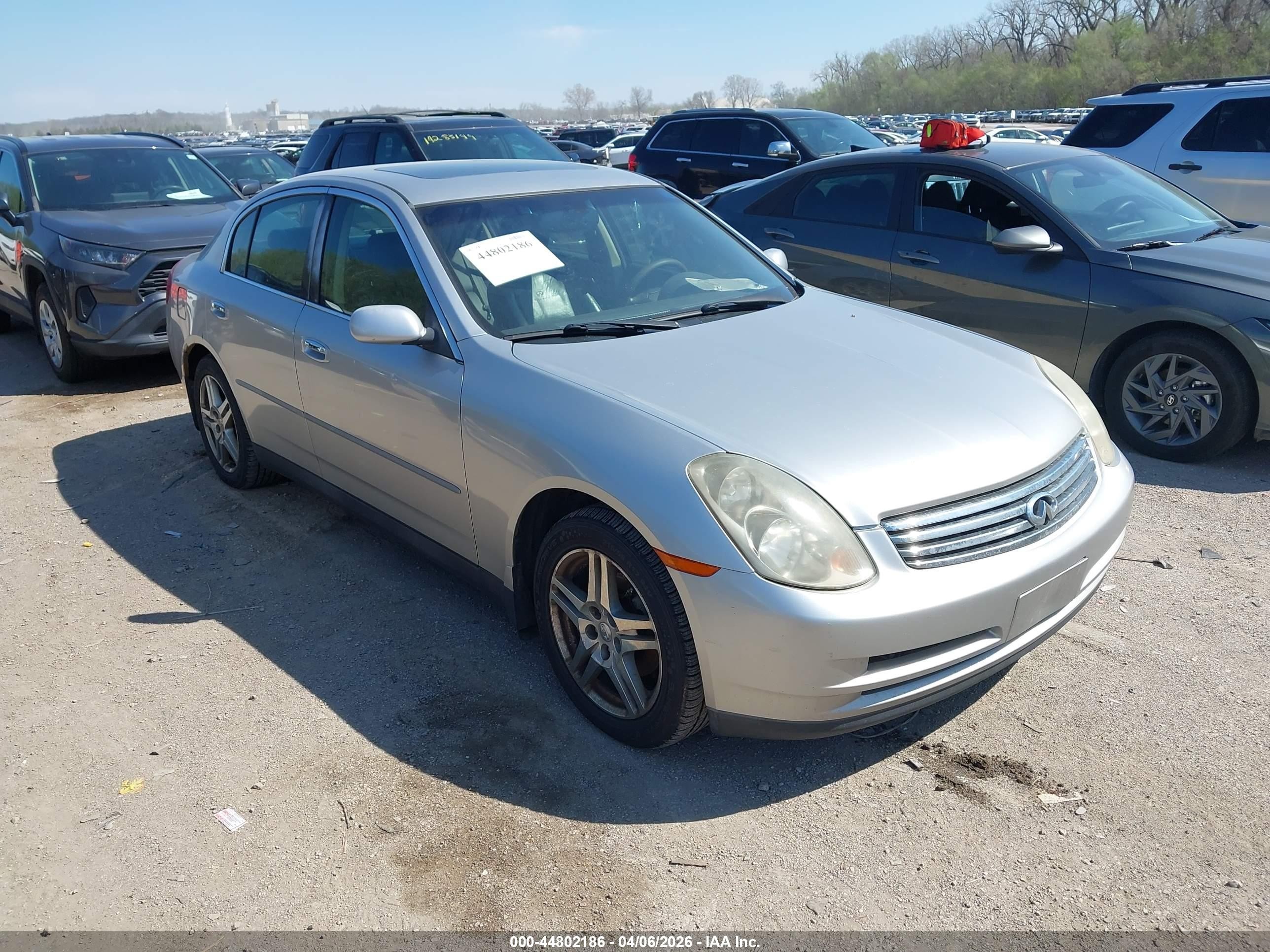 2004 Infiniti G35 w/Leather, VIN JNKCV51F44M719814 — Repossession