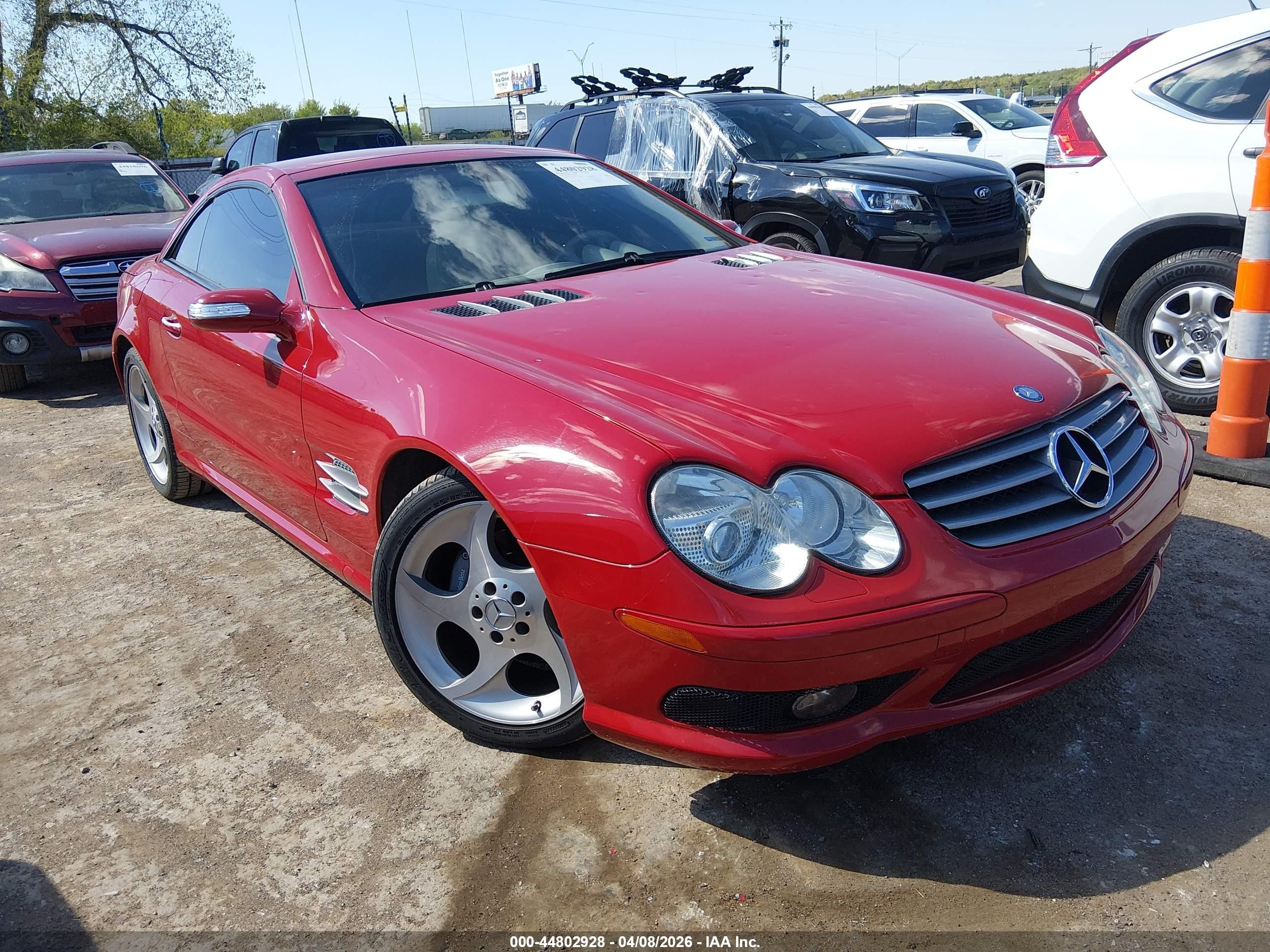 2005 Mercedes-Benz SL 500, VIN WDBSK75F25F104646 — Hail