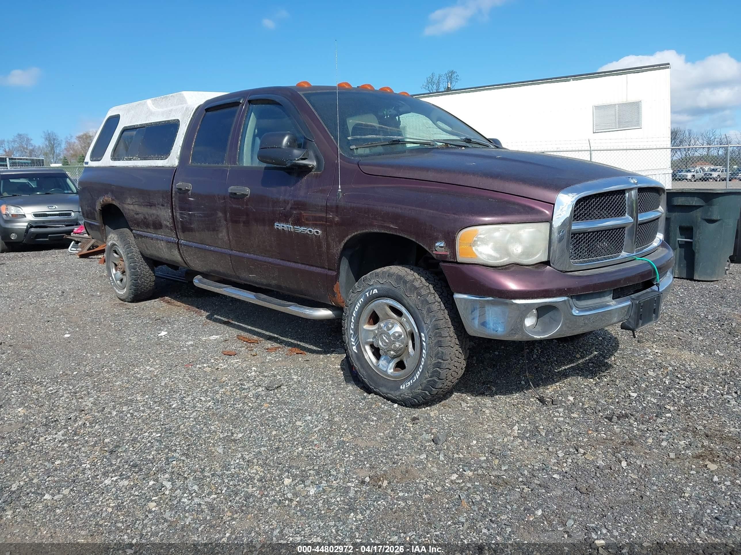 2004 Dodge 3500 ST, VIN 3D7LU38C94G100736 — Зад