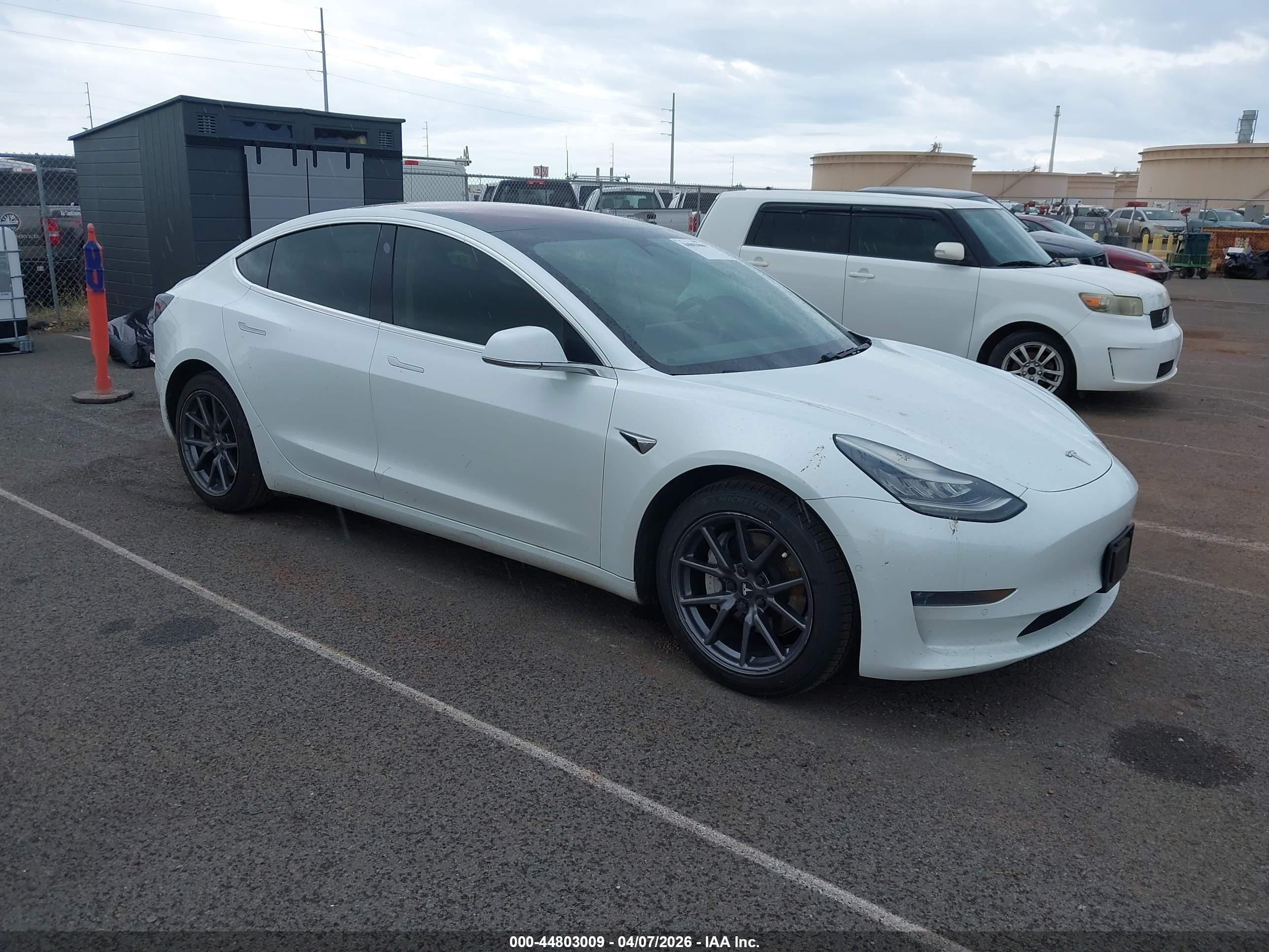 2018 Tesla Model 3 Long Range Battery, VIN 5YJ3E1EA9JF161505 — Normal wear