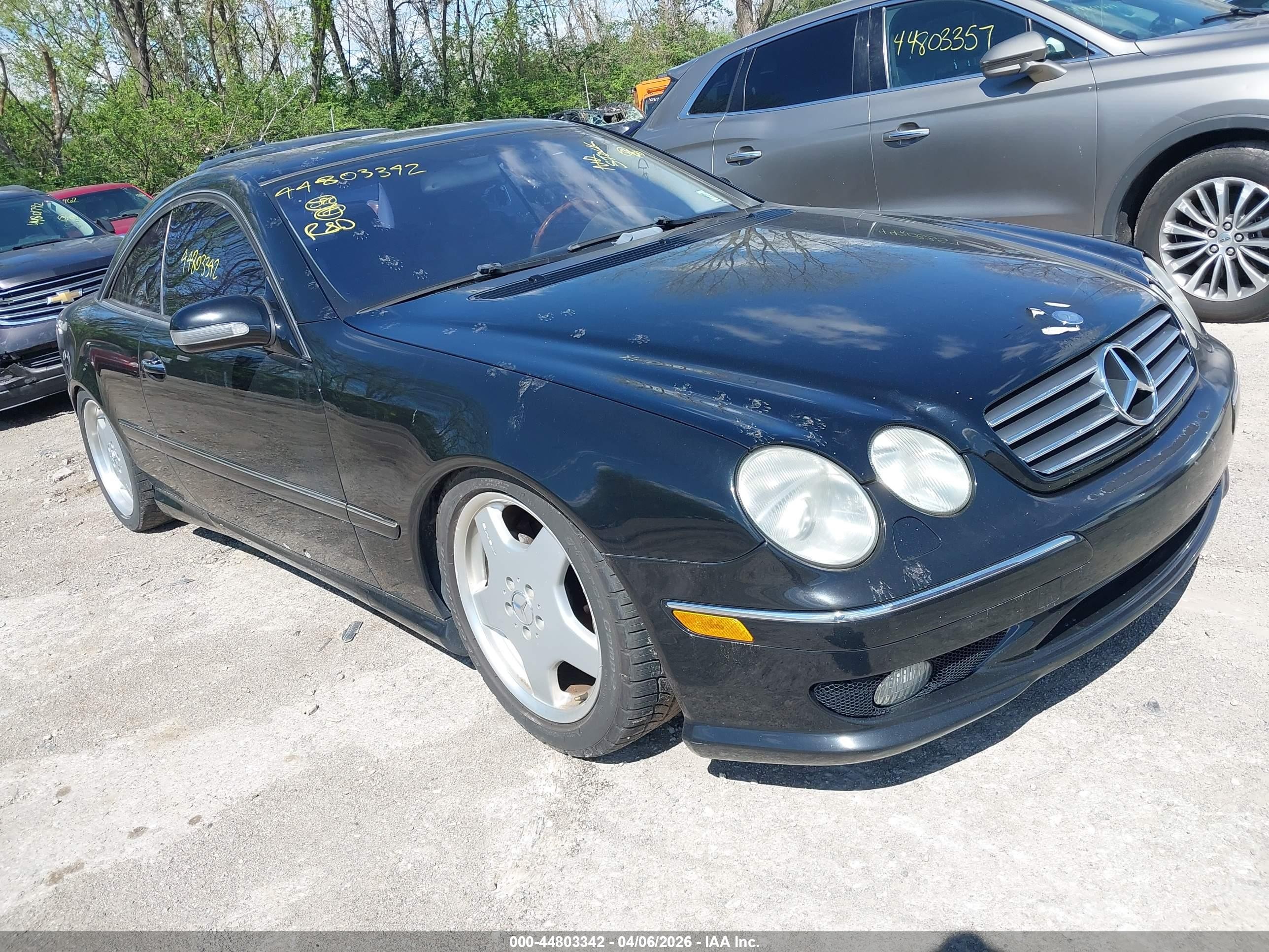 2002 Mercedes-Benz CL 500/600, VIN WDBPJ75J22A030862 — Front end