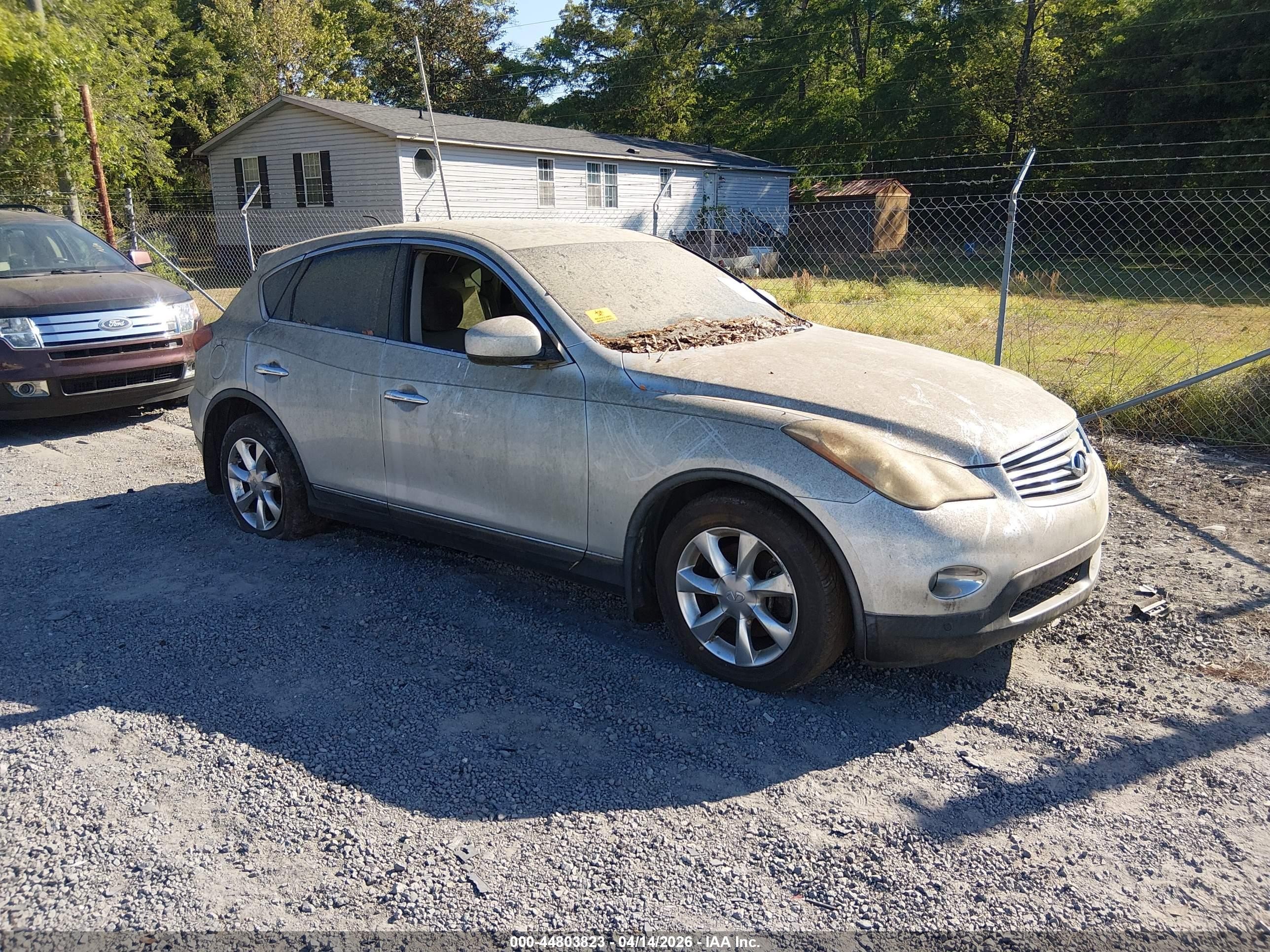 2008 Infiniti EX Journey, VIN JNKAJ09EX8M303614 — Biohazard / chemical