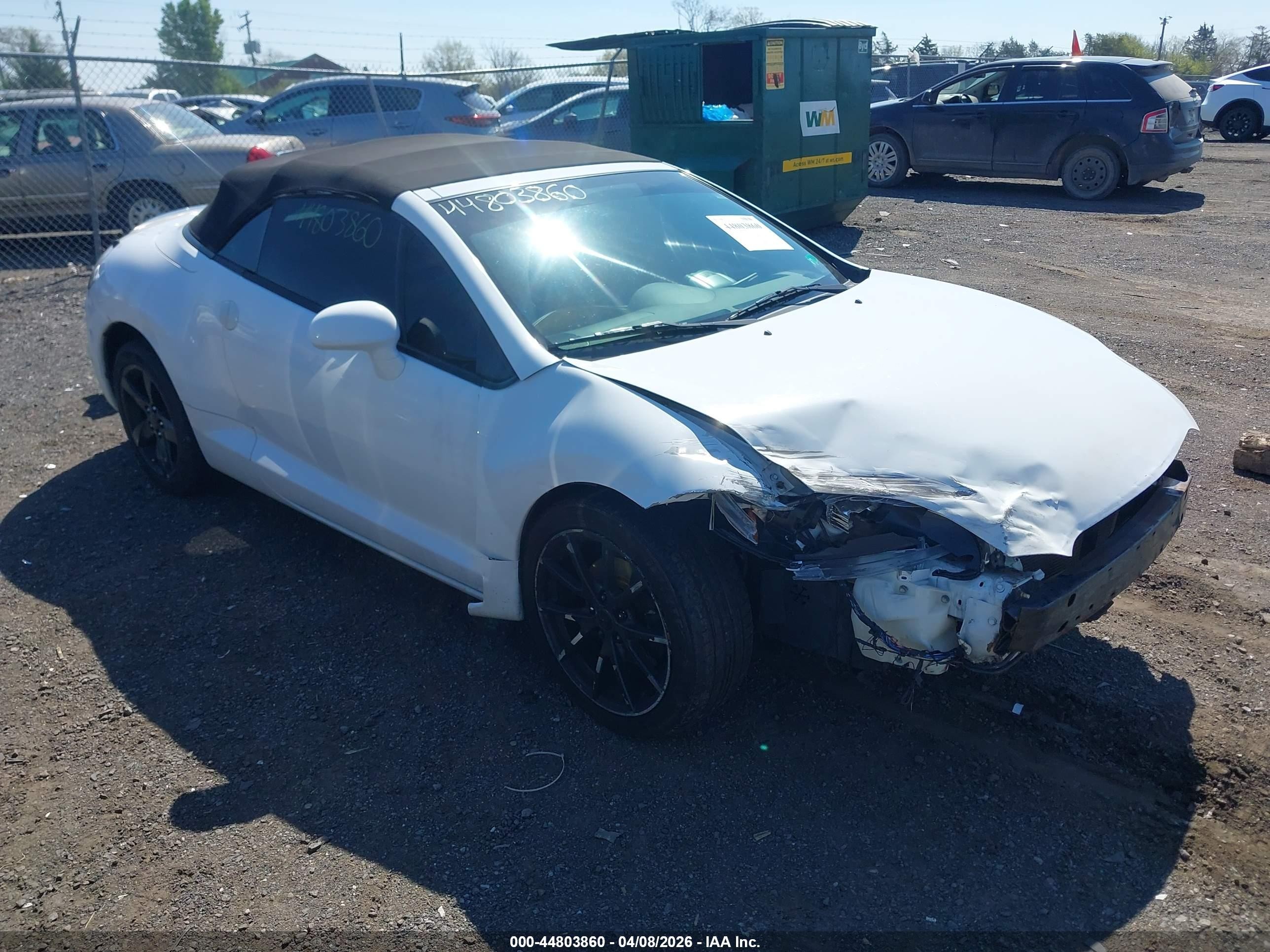 2012 Mitsubishi Eclipse GS Sport, VIN 4A37L2EF8CE003618 — Front end