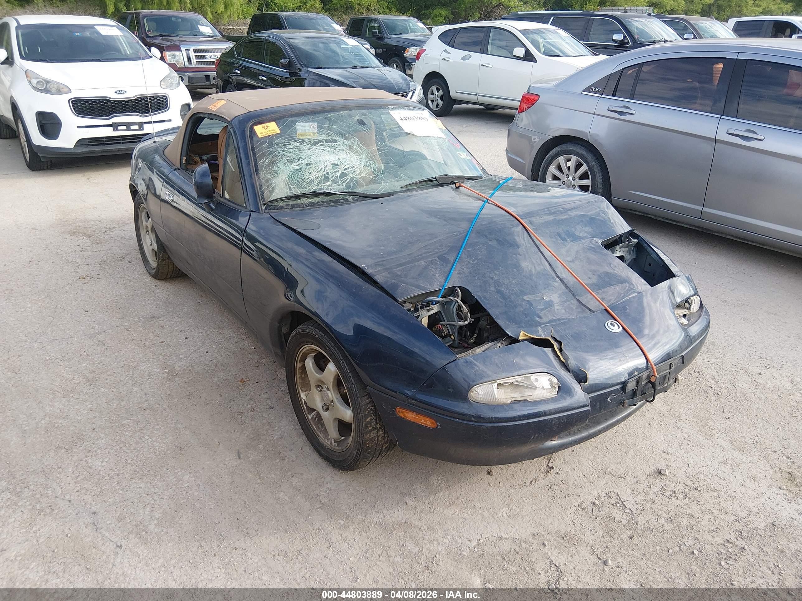 1997 Mazda MX-5 Miata, VIN JM1NA353XV0737768 — Biohazard / chemical