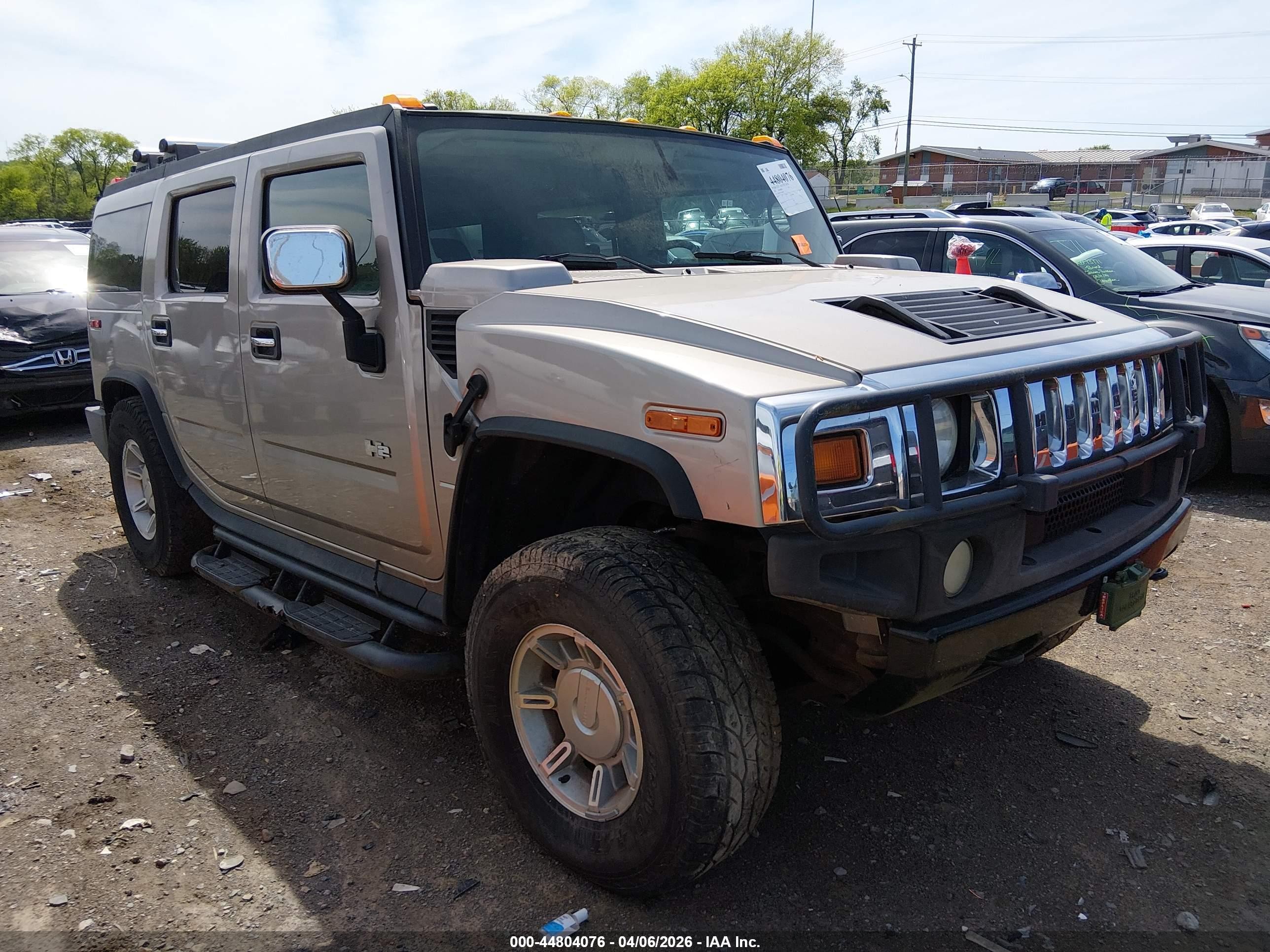2003 Hummer H2, VIN 5GRGN23U33H145029 — Undercarriage