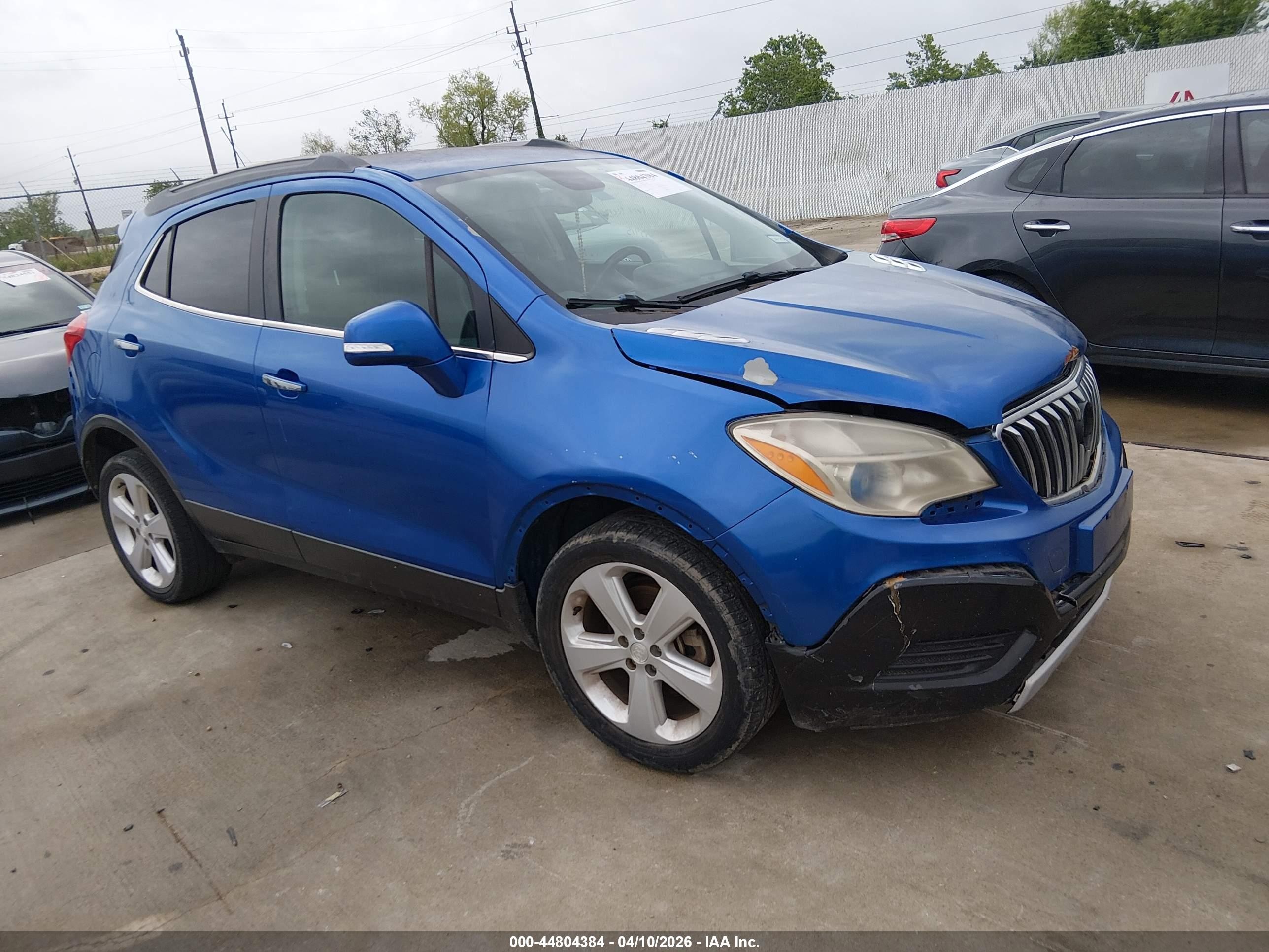2016 Buick Encore, VIN KL4CJASB5GB597704 — Repossession