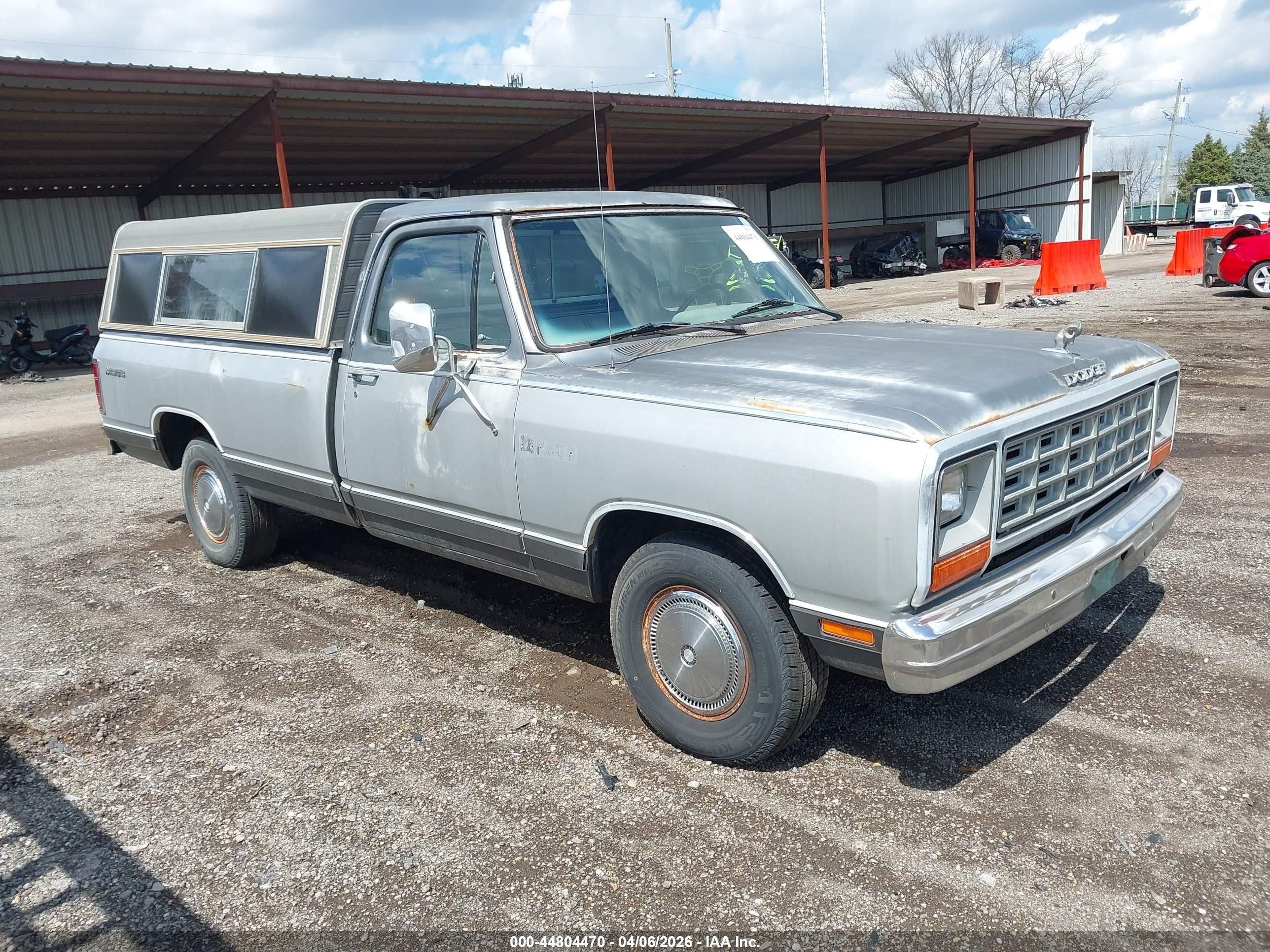 1983 Dodge D Series, VIN 1B7GD14T7DS468430 — Not stated