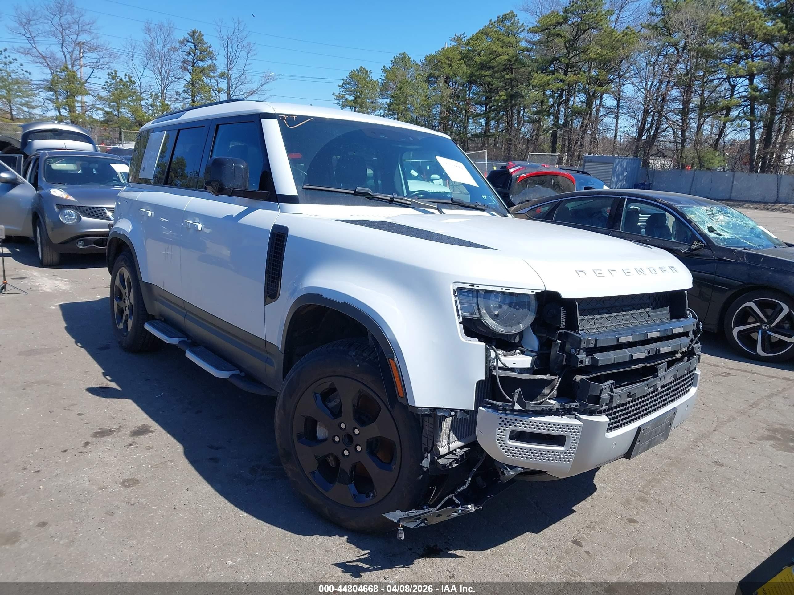 2023 Land Rover Defender SE, VIN SALEP7EUXP2231078 — Front end
