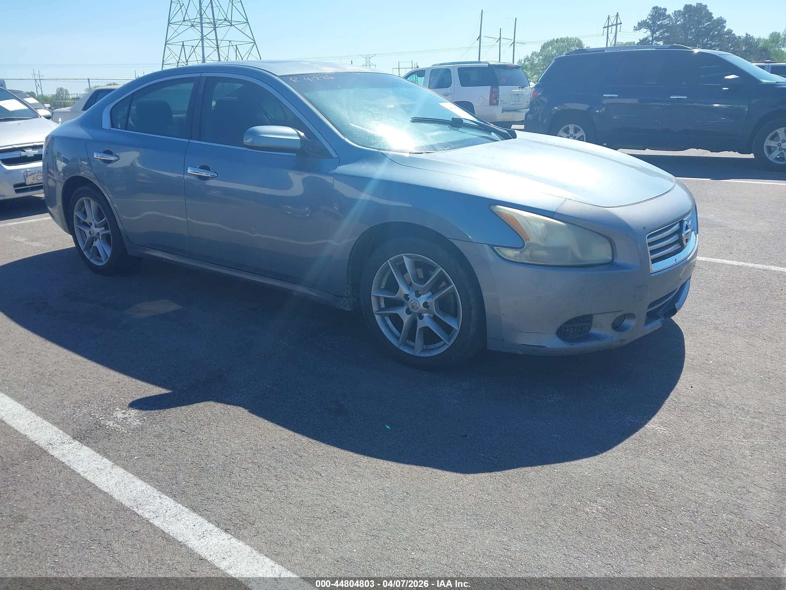2012 Nissan Maxima S, VIN 1N4AA5AP6CC827312 — Front end
