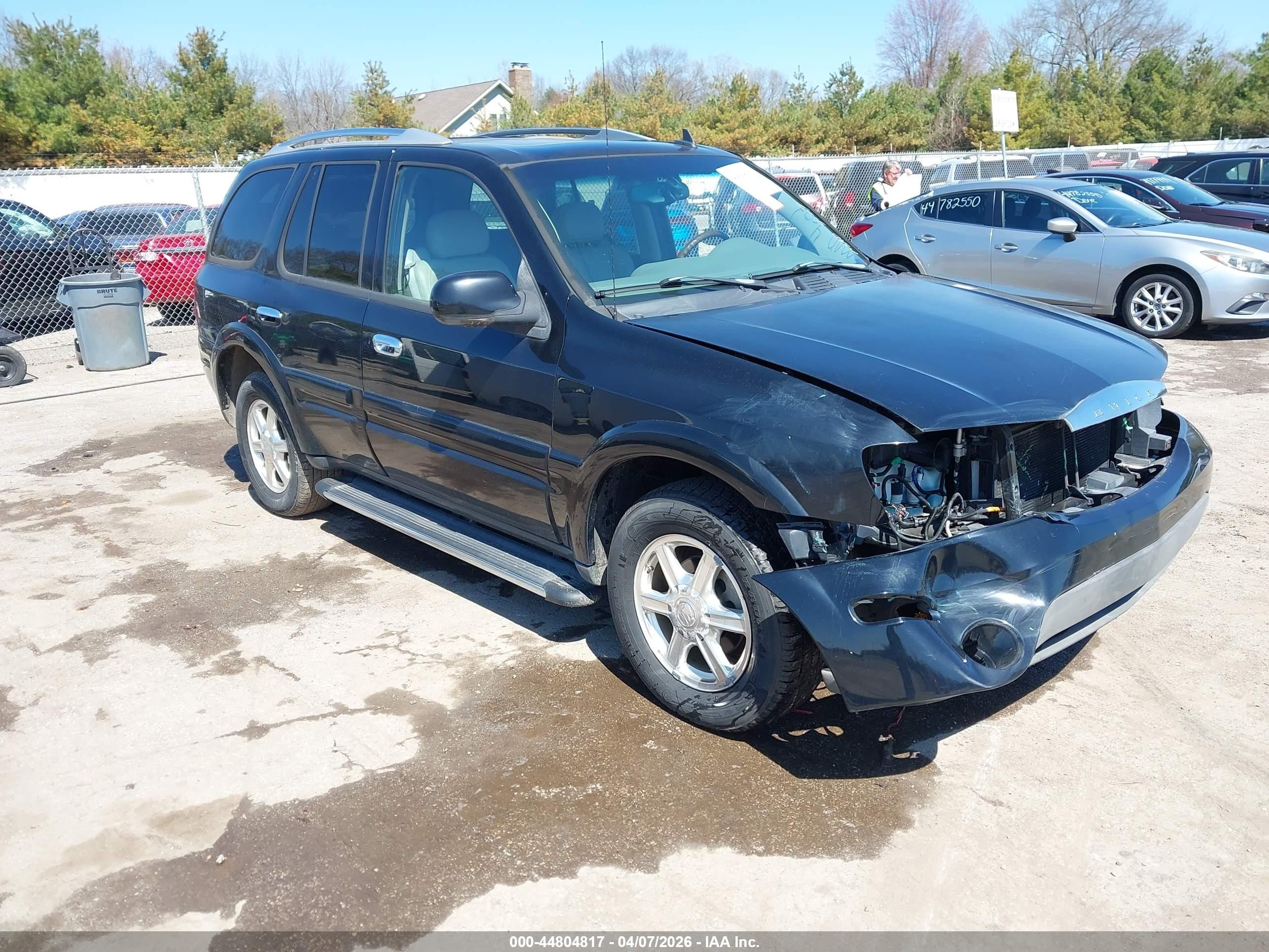 2007 Buick Rainier CXL, VIN 5GADT13S872220000 — Front end