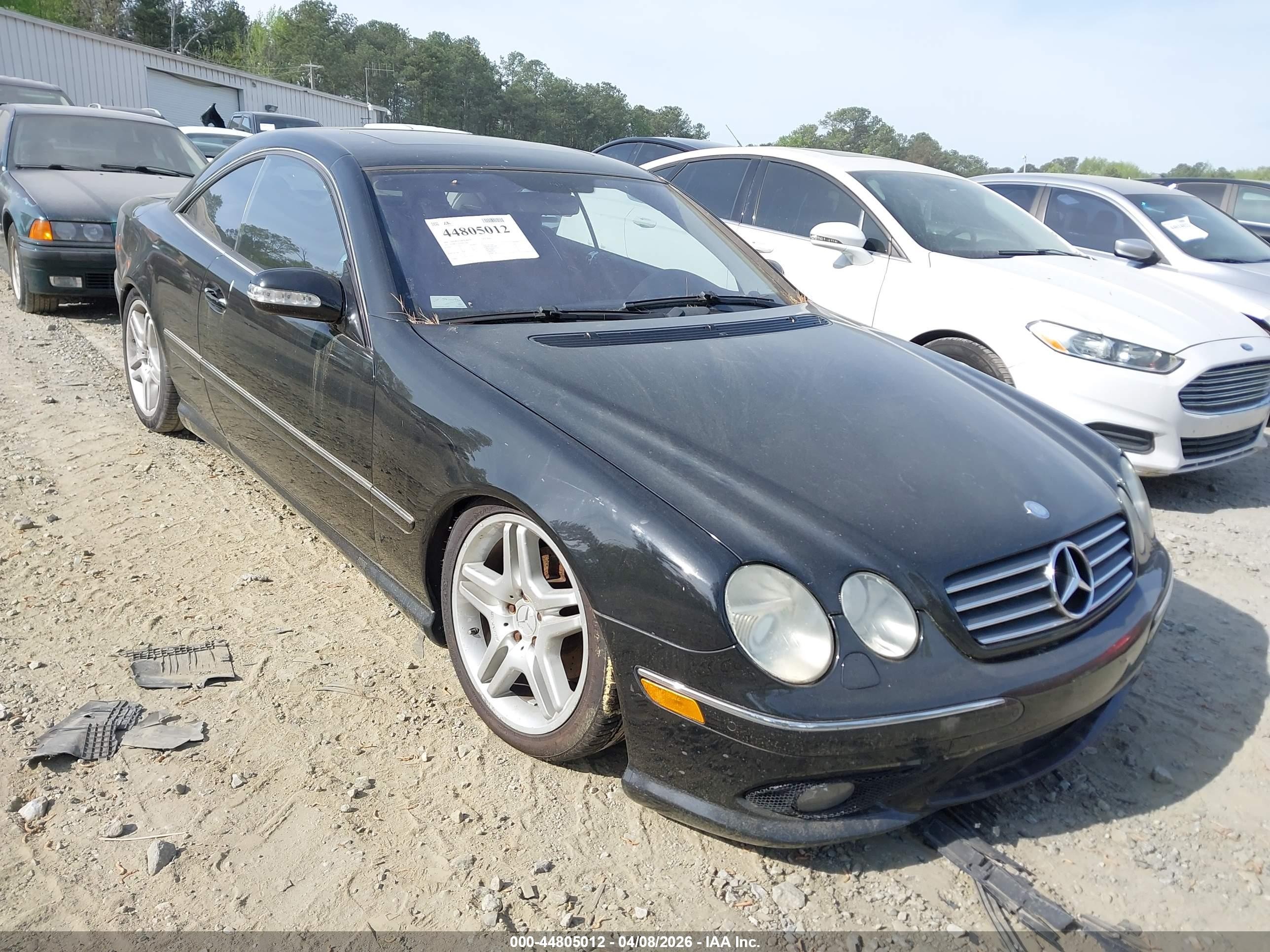 2006 Mercedes-Benz CL 500, VIN WDBPJ75J16A047366 — Front end