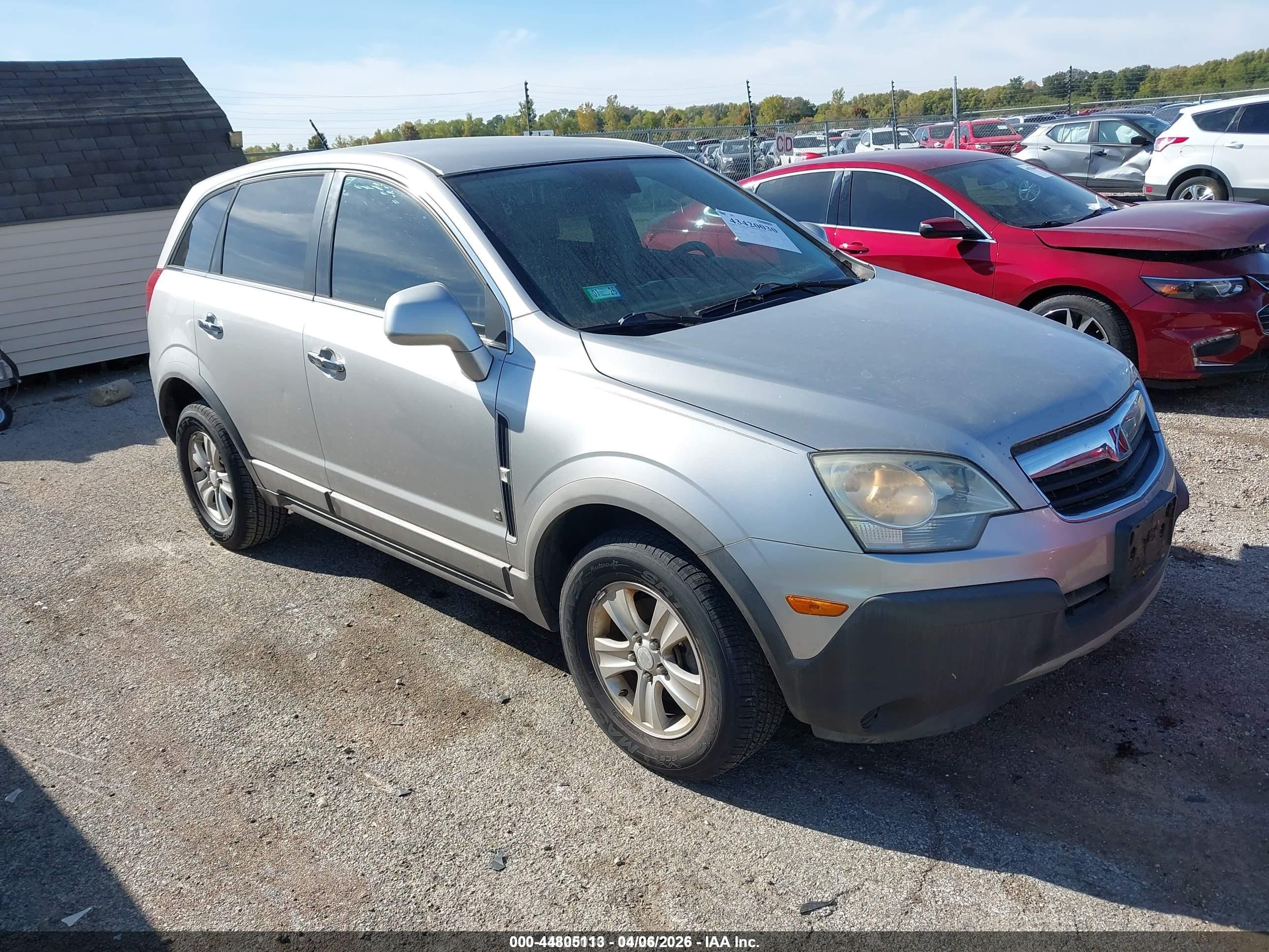 2008 Saturn VUE XE, VIN 3GSCL33P98S600782 — Not stated