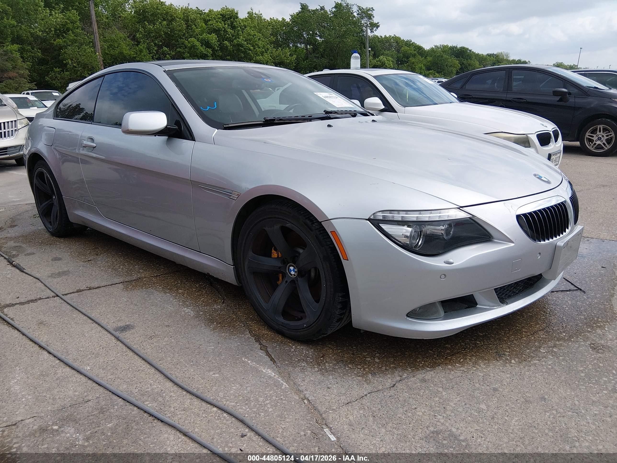 2008 BMW 6 Series 650i, VIN WBAEA53588CV91144 — Repossession