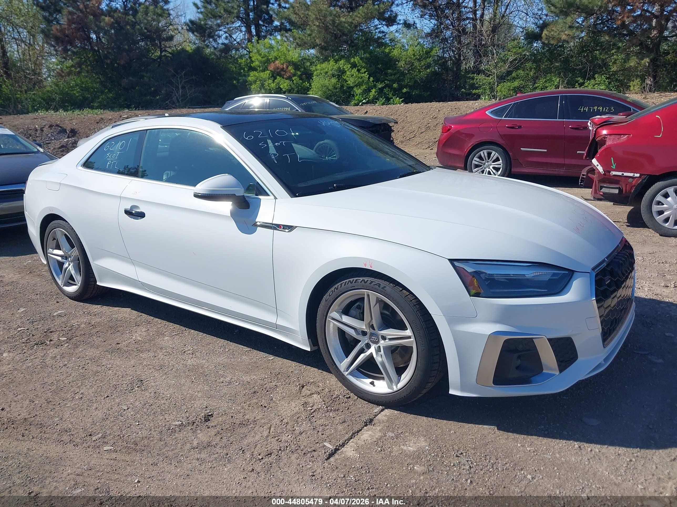 2020 Audi A5 Premium, VIN WAUSNAF51LA002628 — Rear end