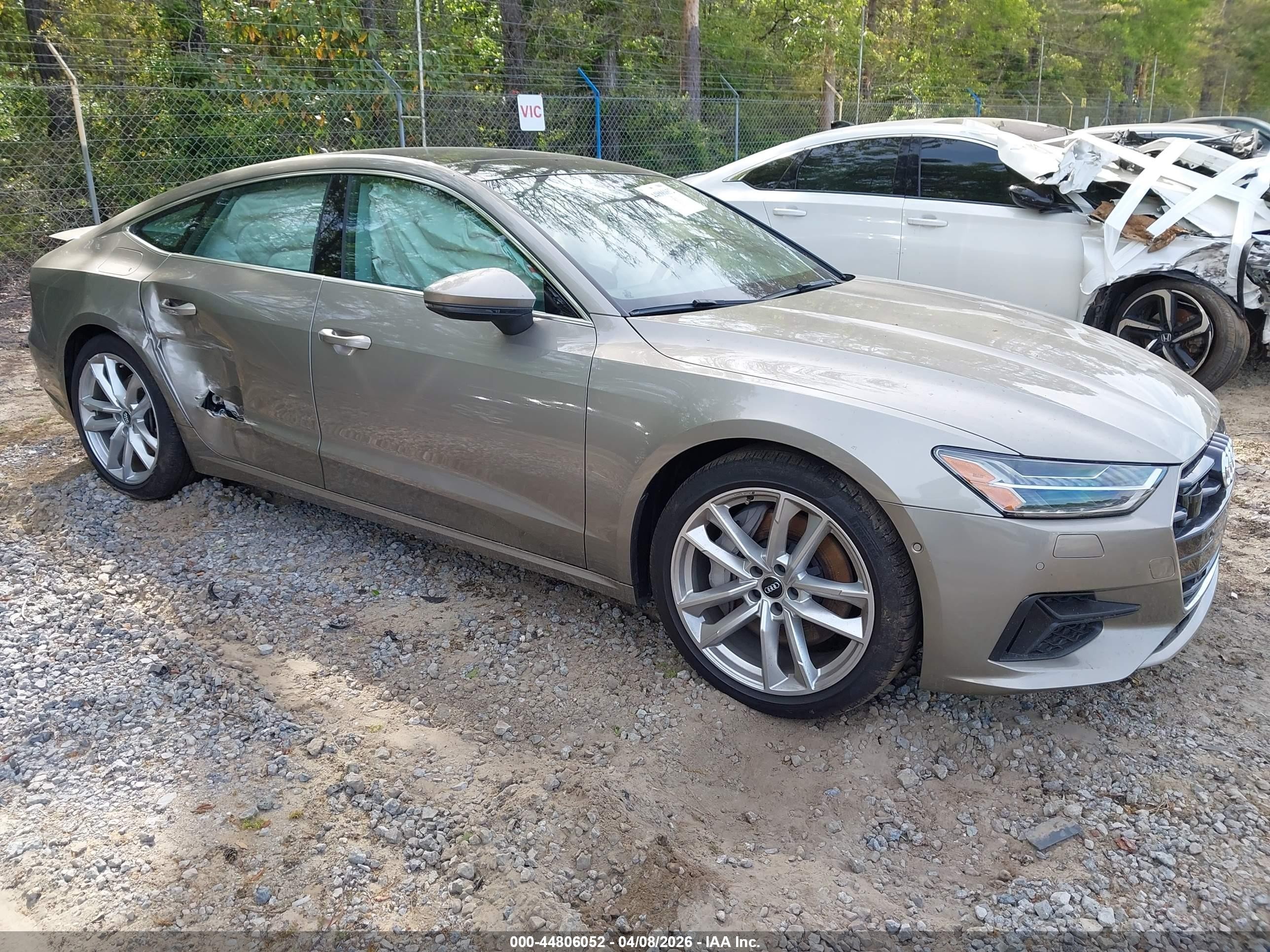 2021 Audi A7 Premium Plus, VIN WAUR2AF26MN013695 — Rear end