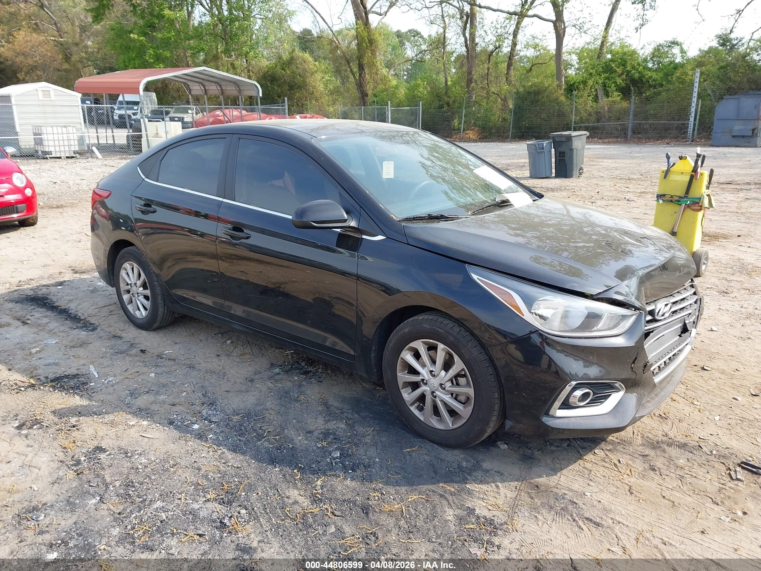 2022 Hyundai Accent SE, VIN 3KPC24A6XNE186050 — Front end