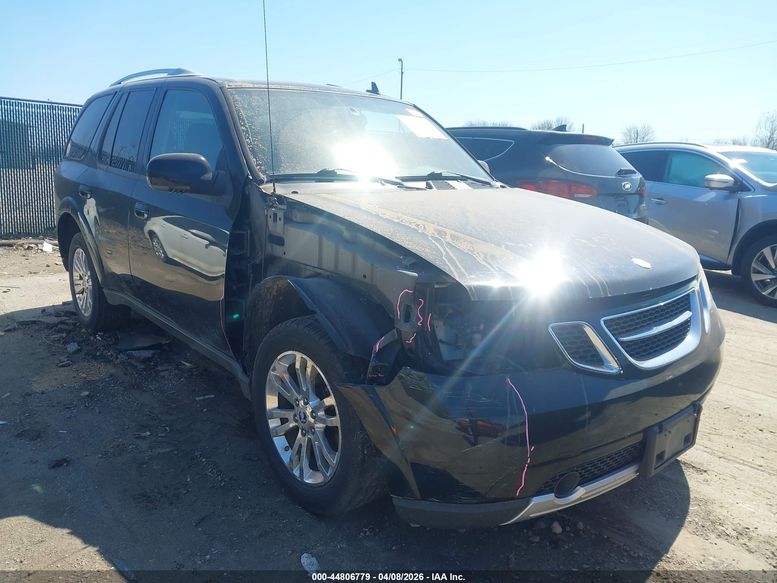 2008 Saab 9-7X 4.2i, VIN 5S3ET13S882802483 — Front end