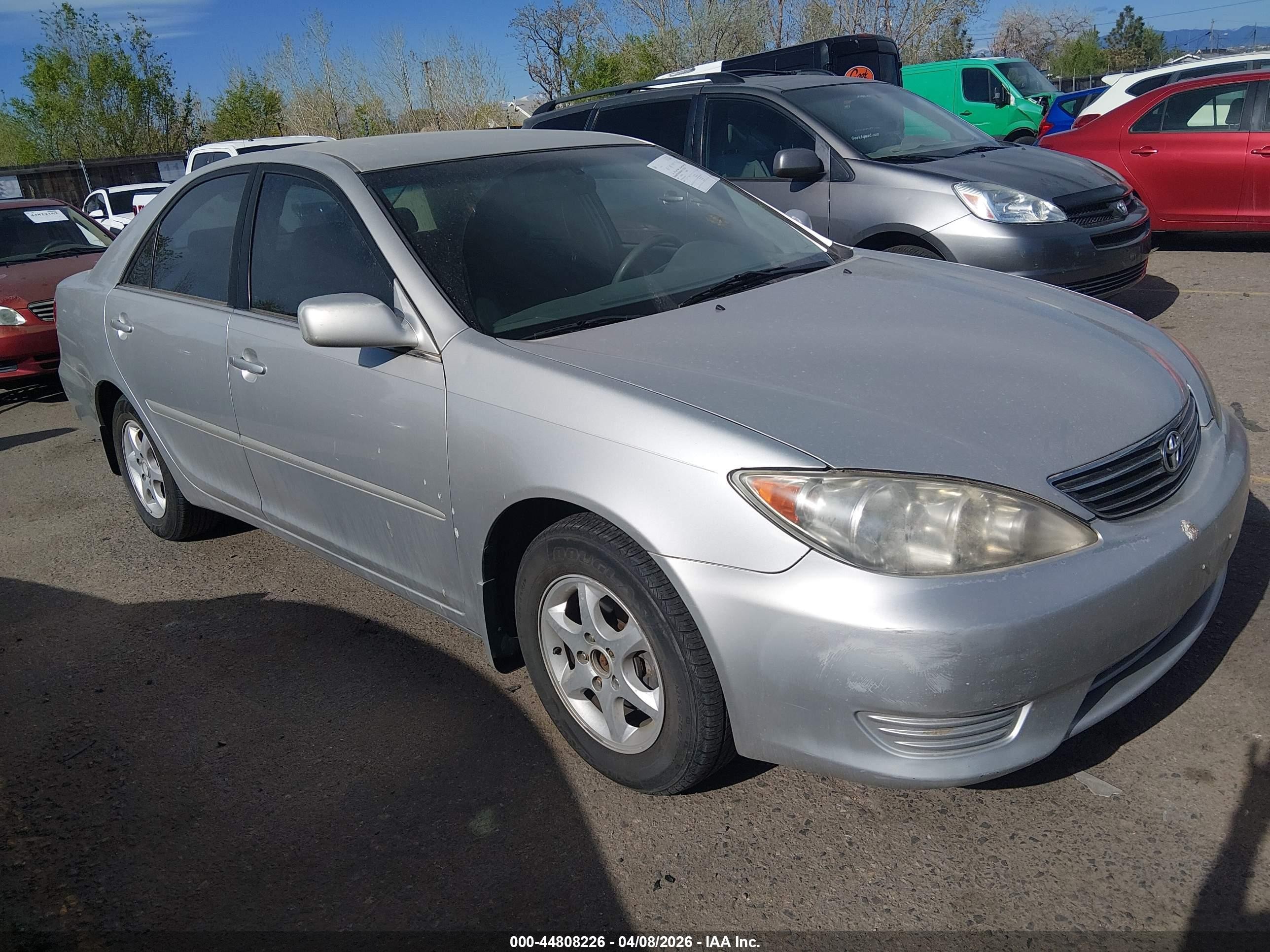 2005 Toyota Camry SE, VIN 4T1BE32K65U625623 — Undercarriage