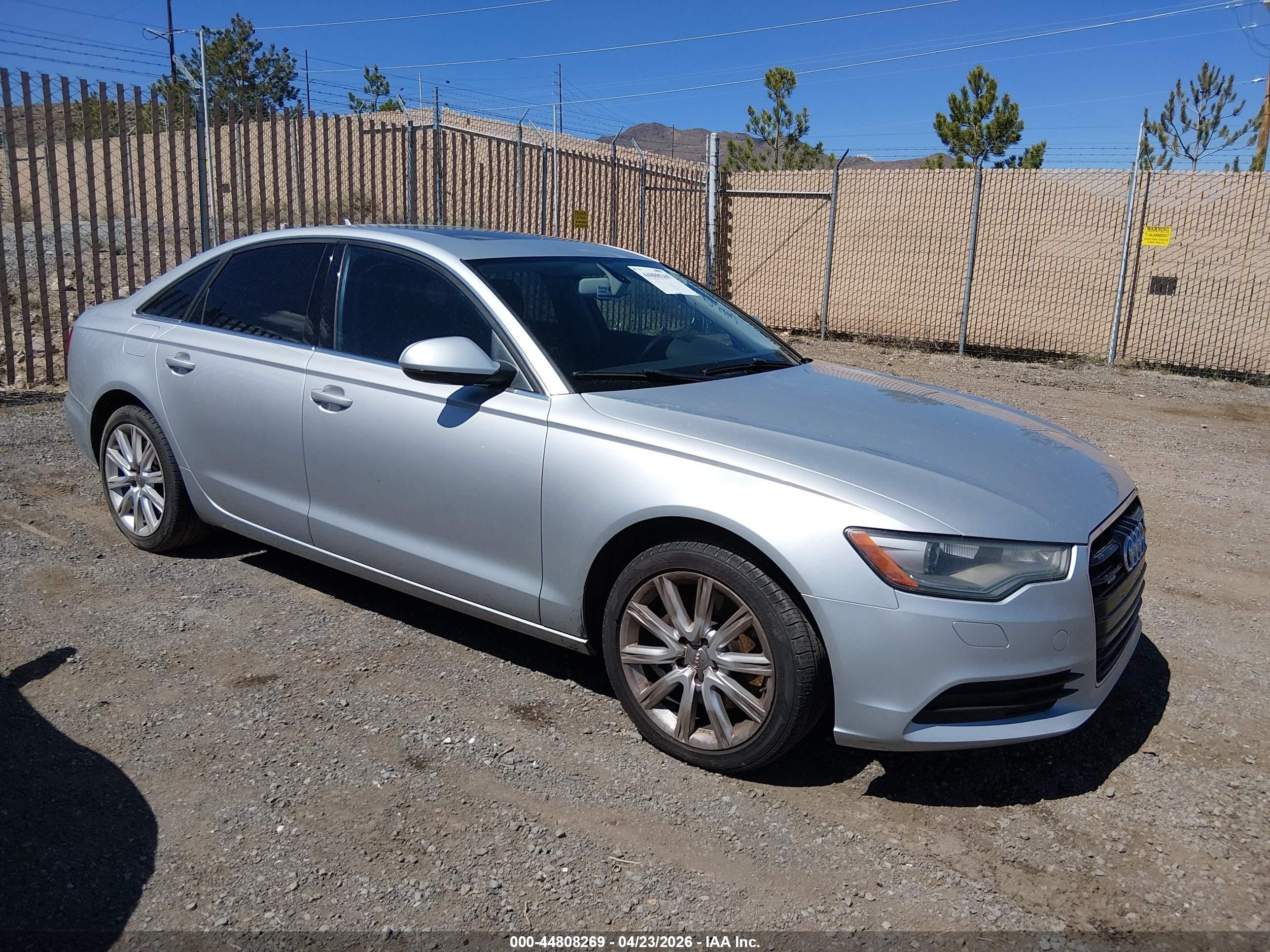 2015 Audi A6 Premium, VIN WAUFFAFC6FN012923 — Repossession