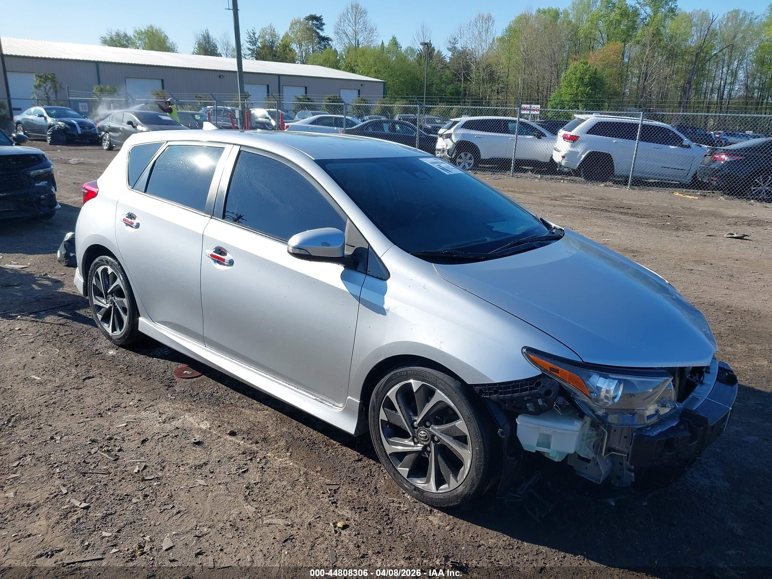 2018 Toyota Corolla, VIN JTNKARJE9JJ569361 — Front end