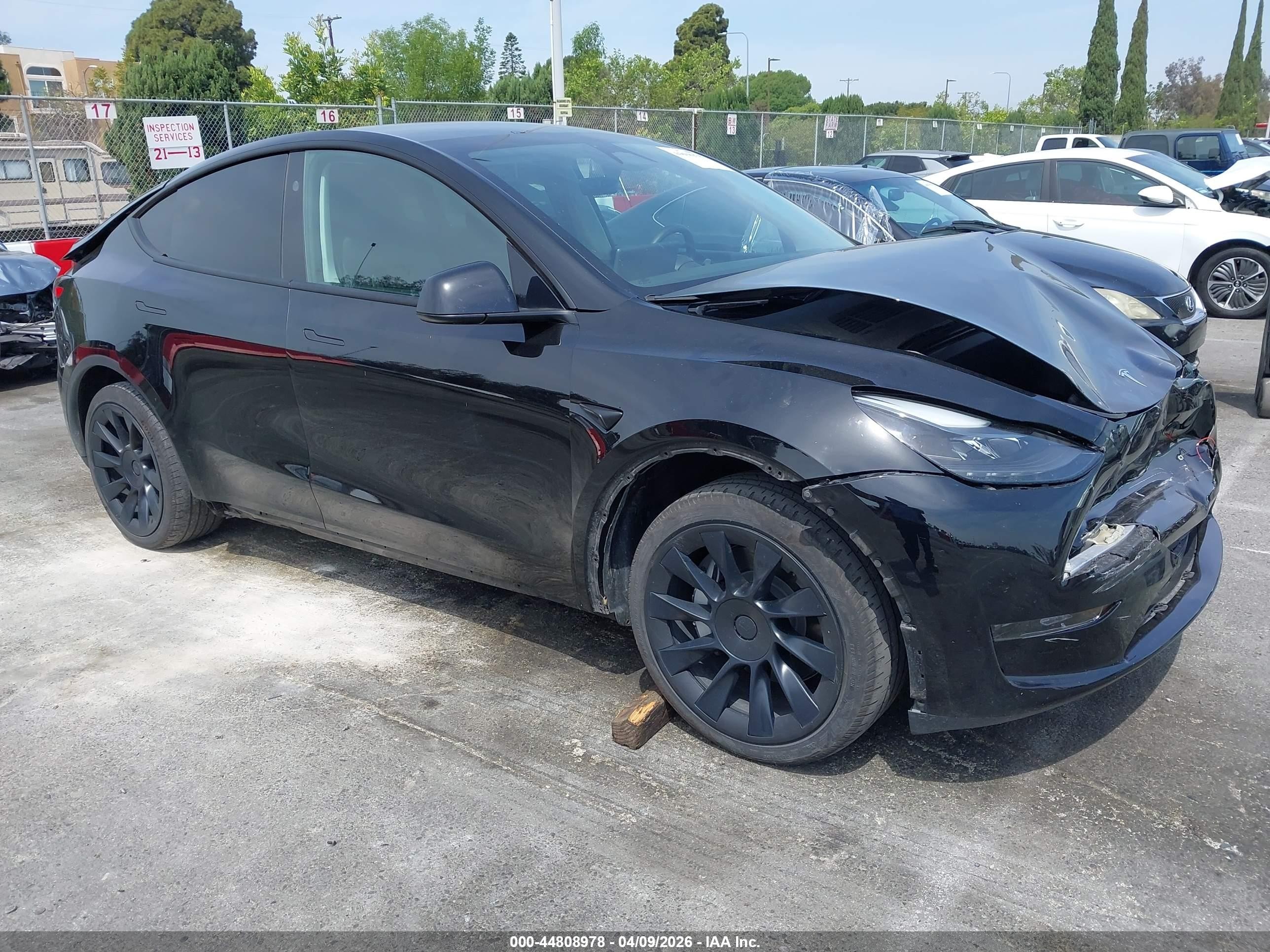 2024 Tesla Model Y, VIN 7SAYGDED2RF054631 — Front end