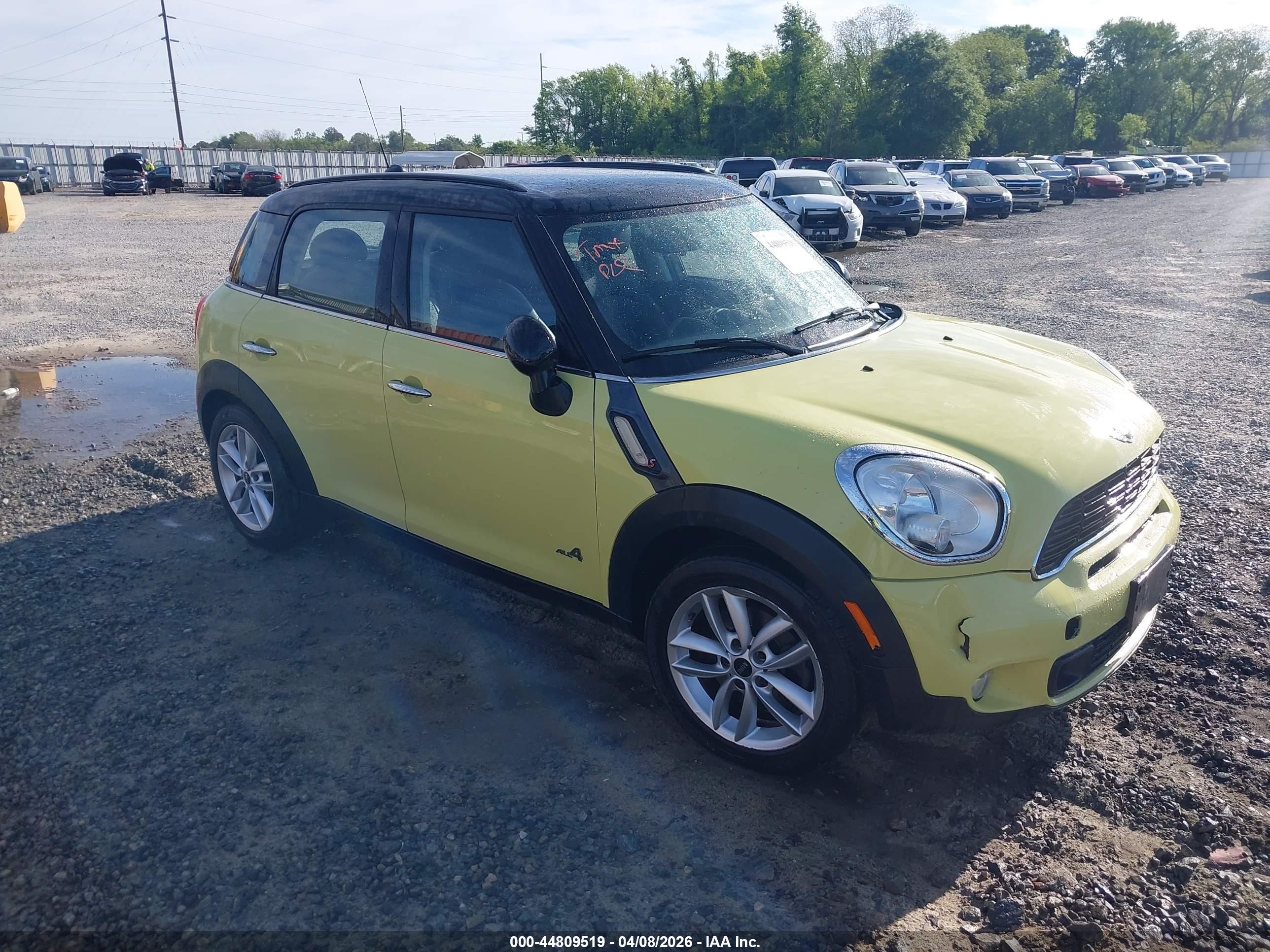 2012 MINI Countryman S, VIN WMWZC5C57CWL58567 — Mechanical