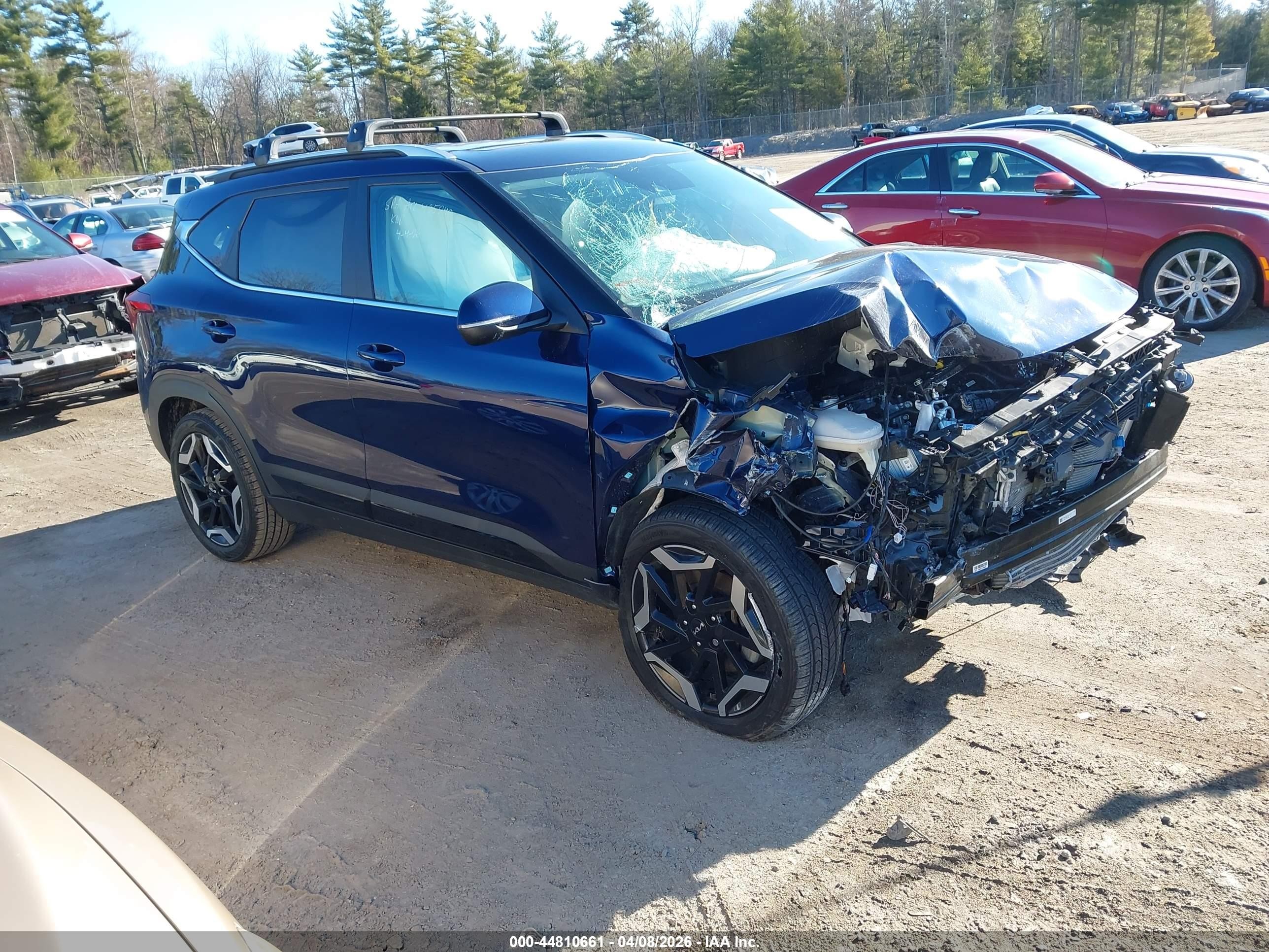 2024 Kia Seltos SX, VIN KNDETCA79R7489531 — Frame damage