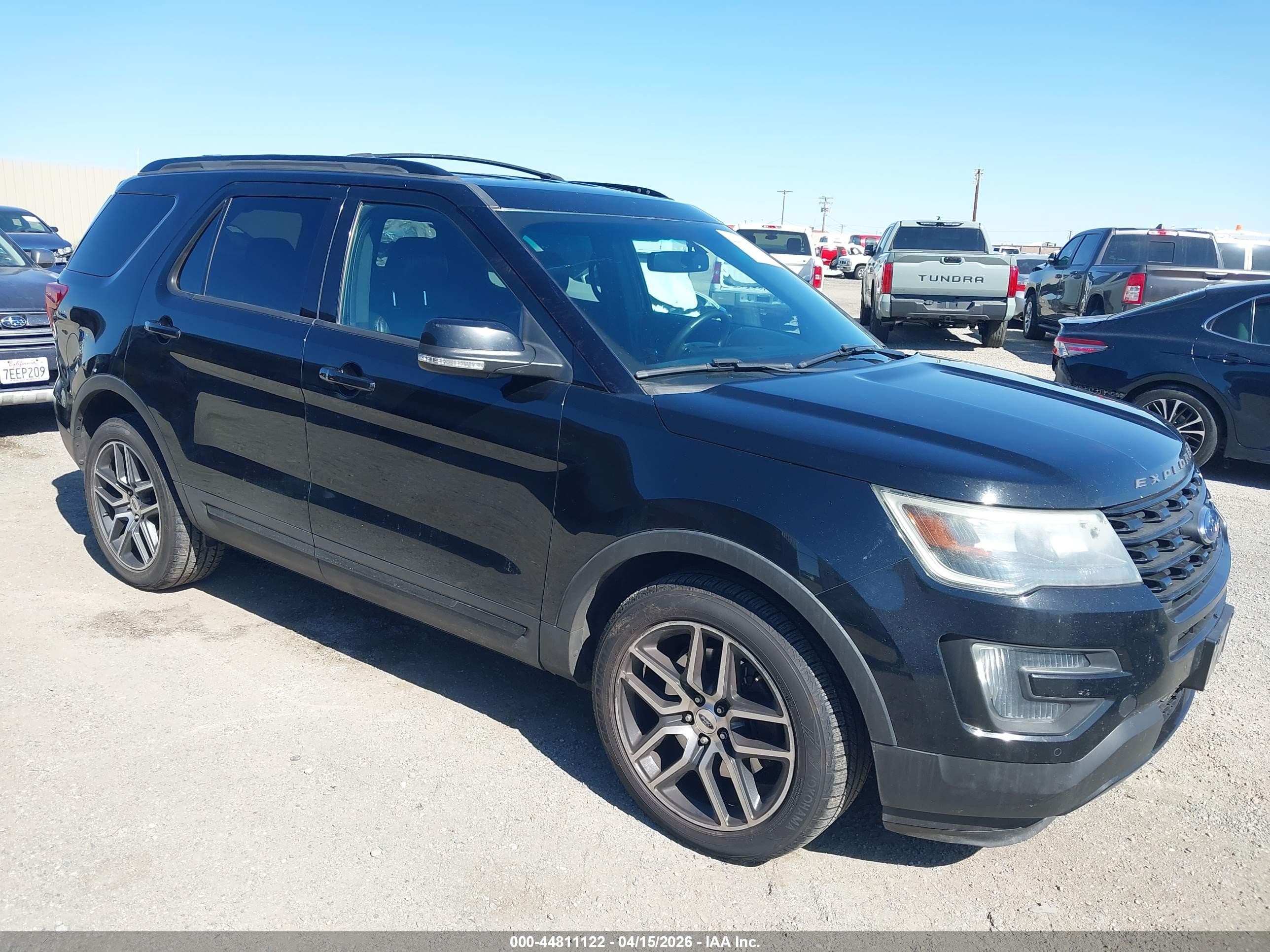 2016 Ford Explorer Sport, VIN 1FM5K8GT2GGB44290 — Fresh water flood